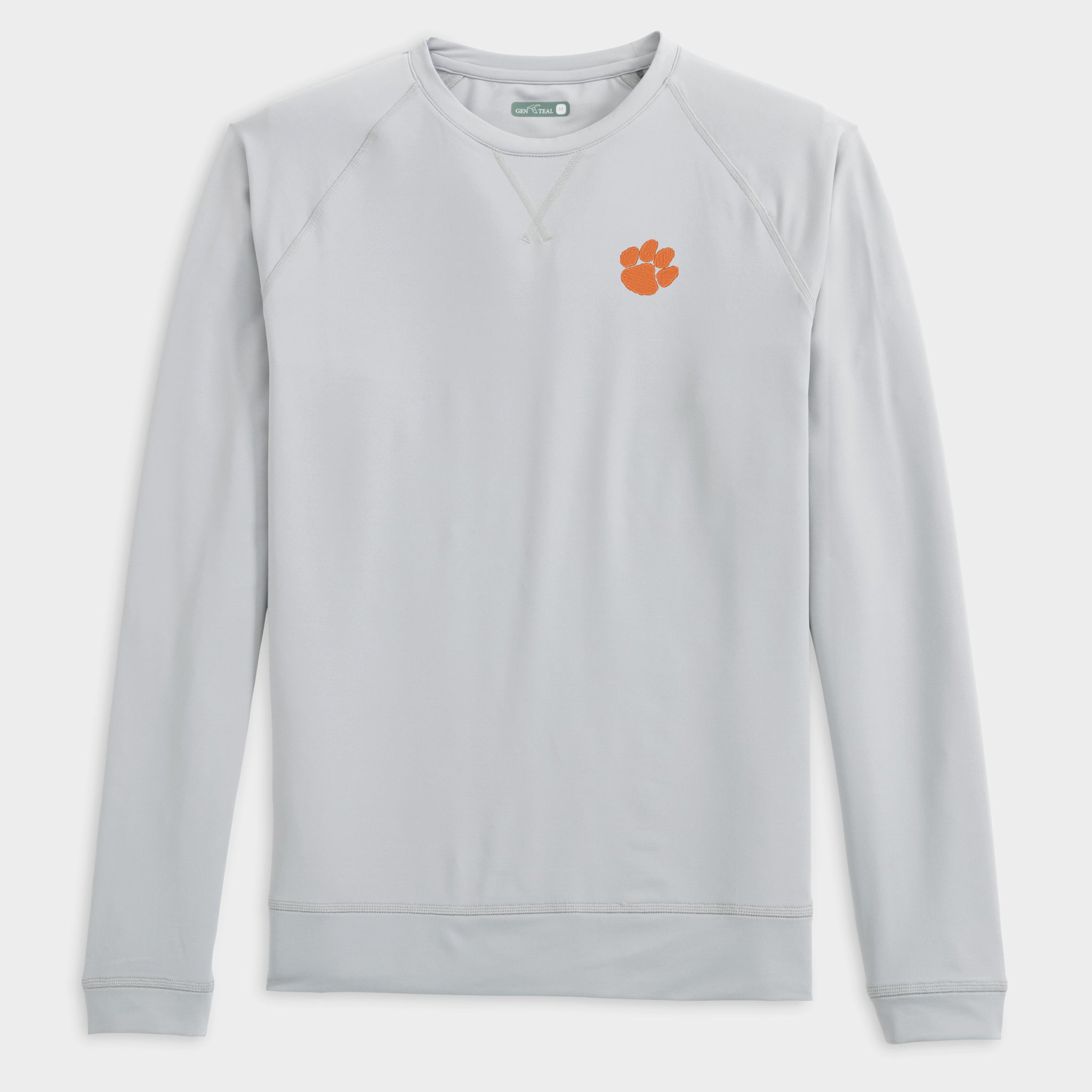 Clemson Richmond Venture Performance Crewneck-GenTeal Apparel