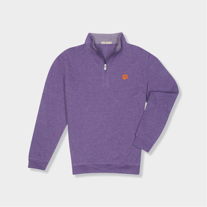 purple quarter zip by Genteal