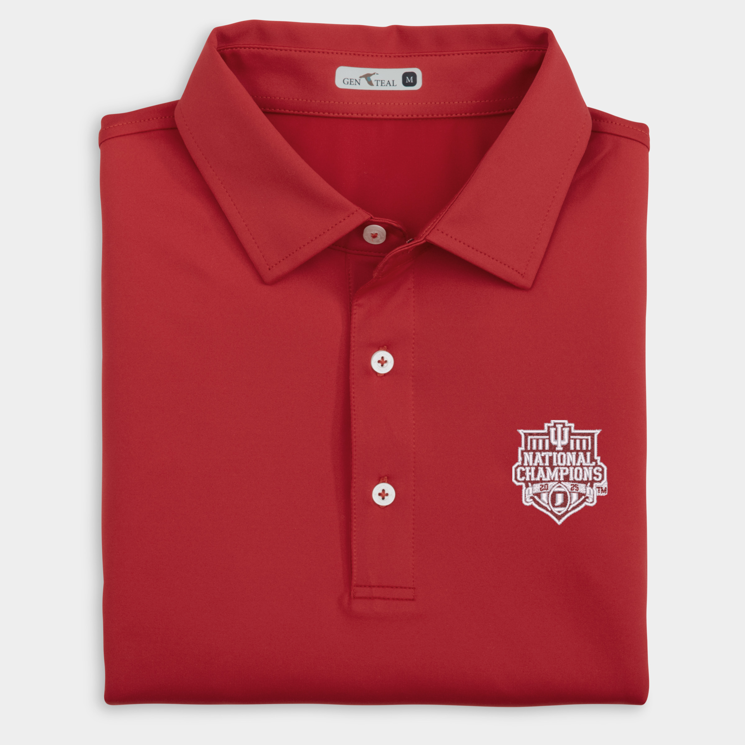Indiana National Championship Solid Performance Polo