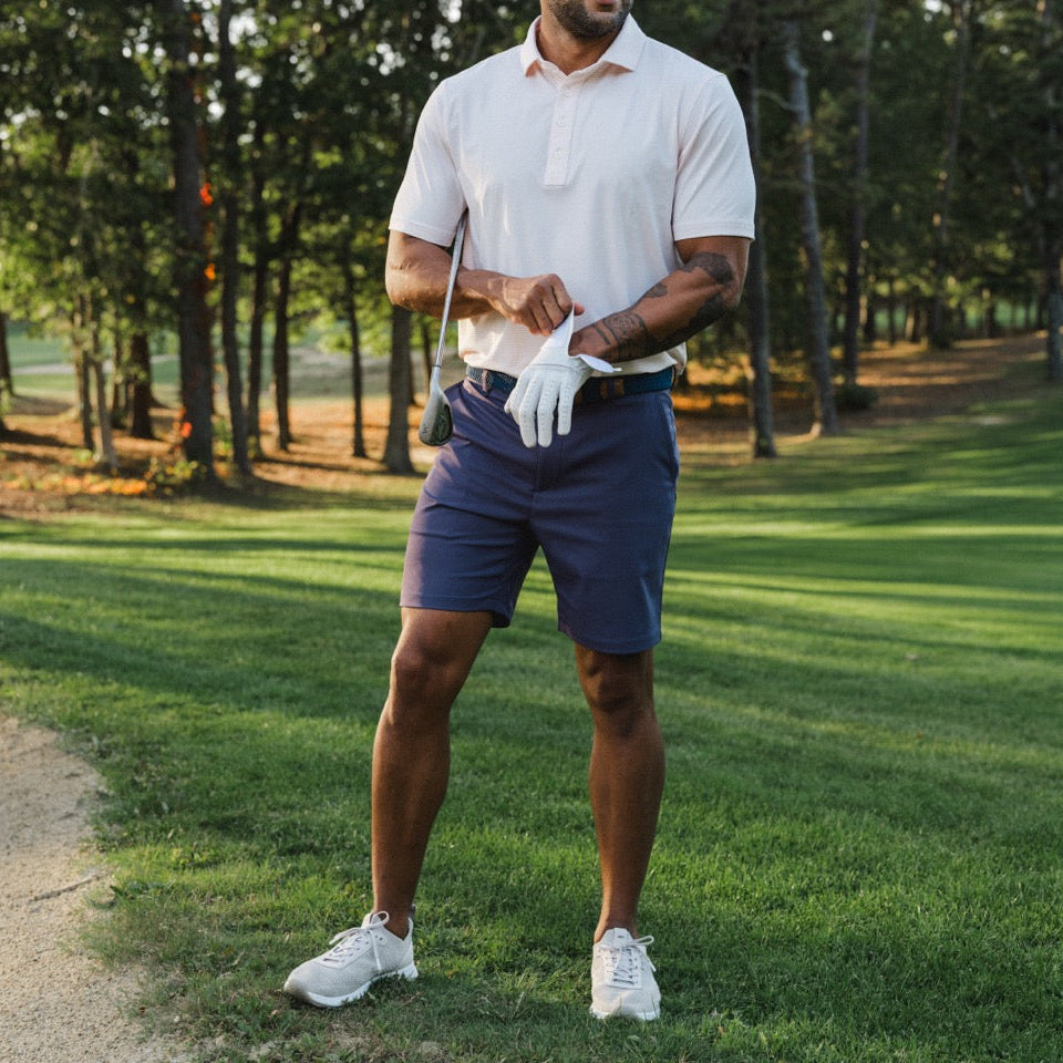 Navy Arbor Short