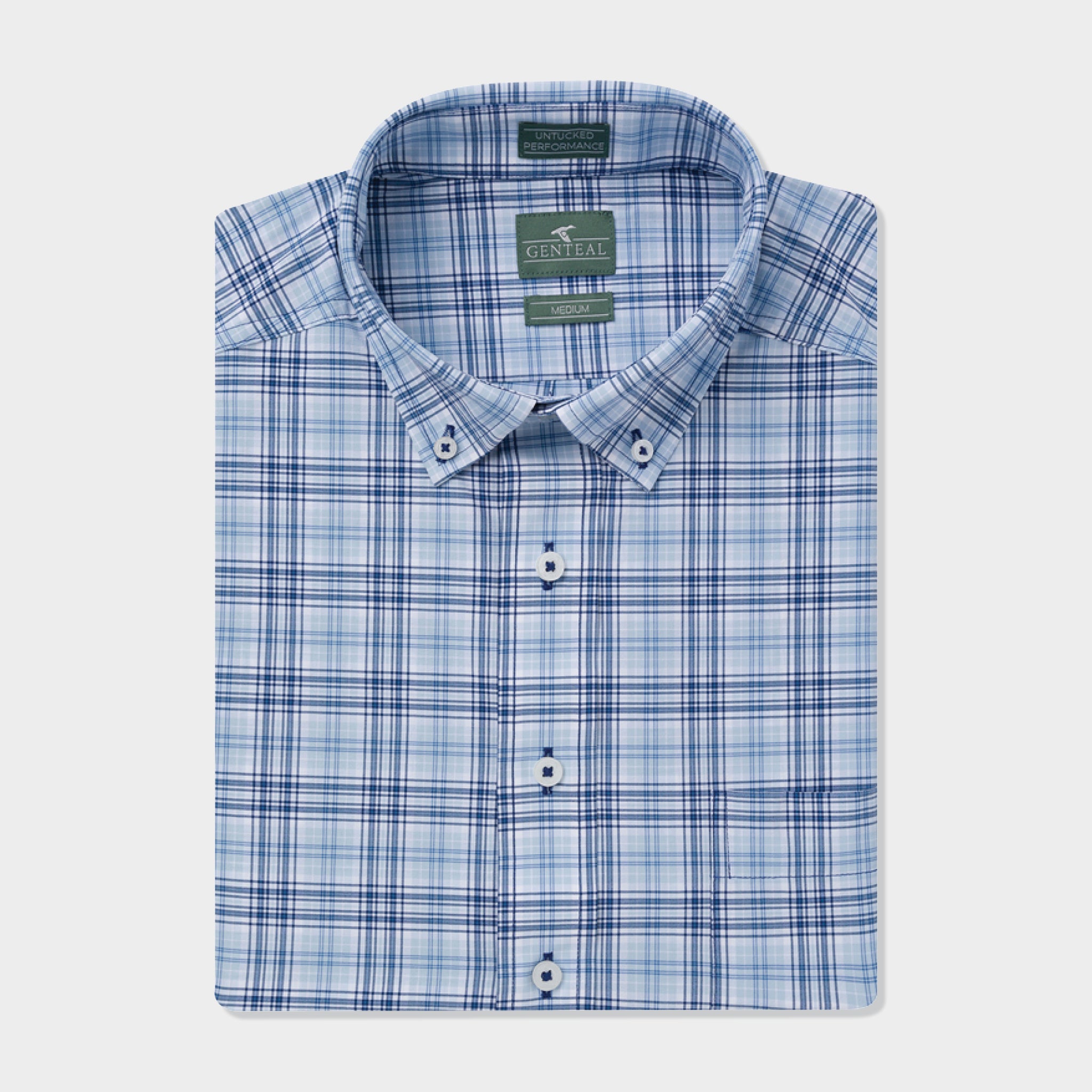 Greer LiteTec® Performance Sport Shirt-GenTeal Apparel