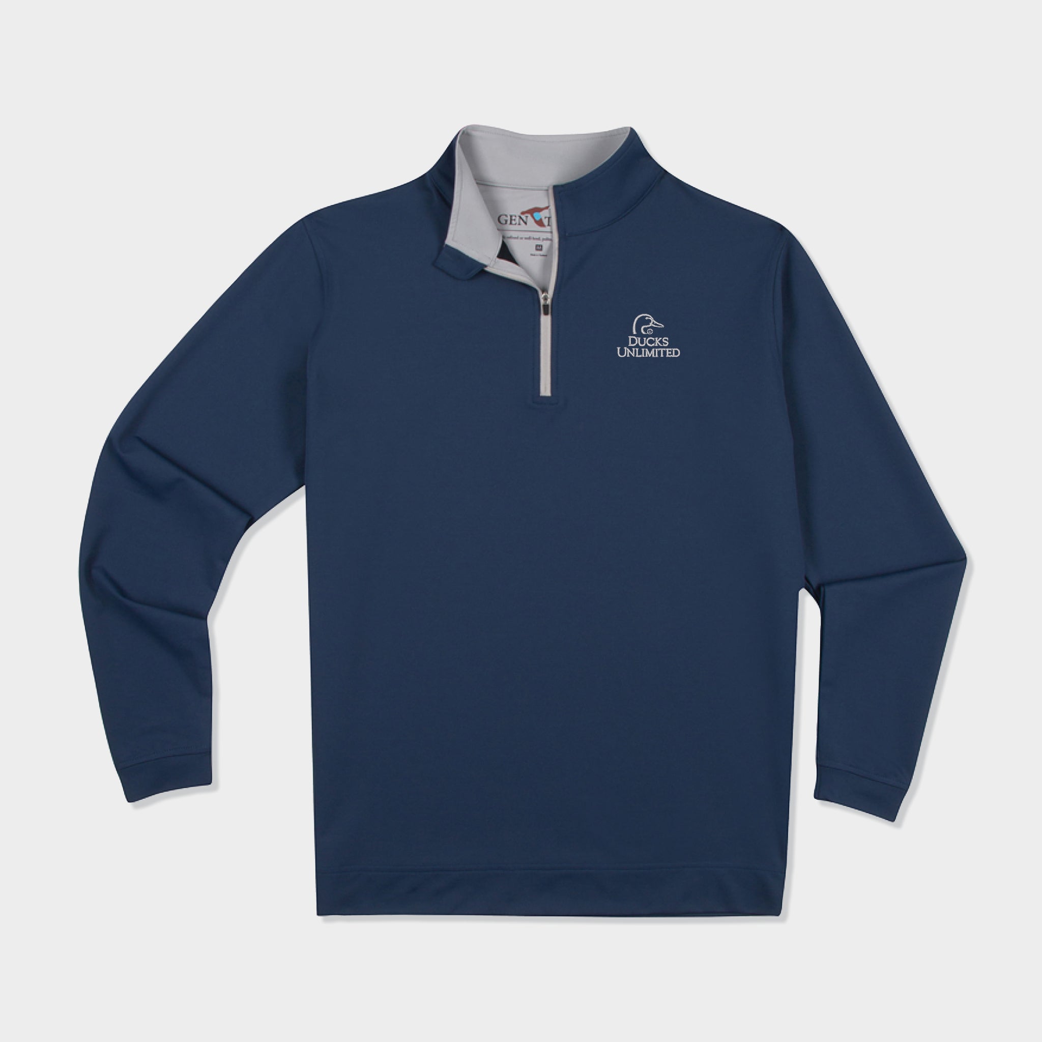 Ducks Unlimited Venture Performance Quarter-Zip-GenTeal Apparel