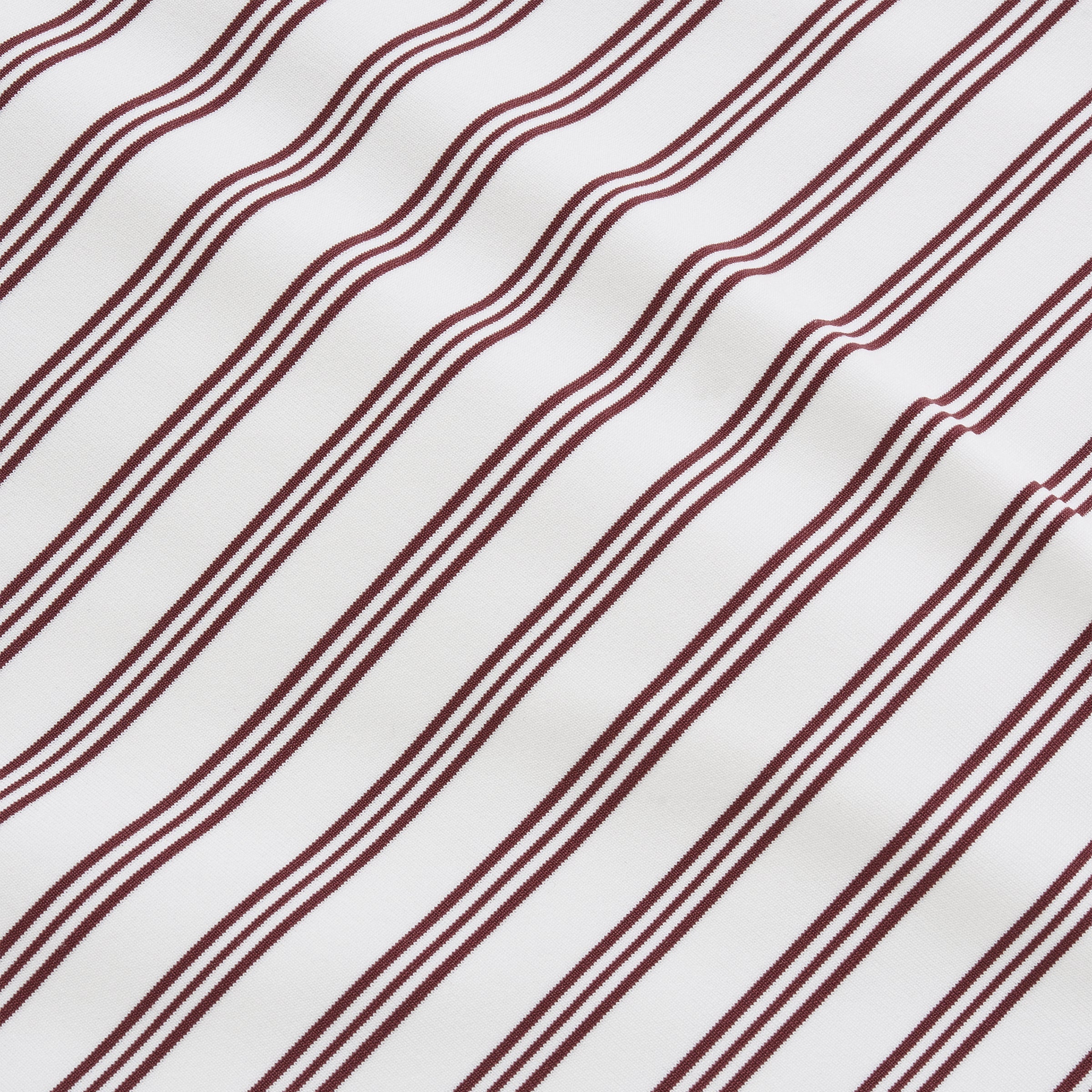 Maroon and White Stripe