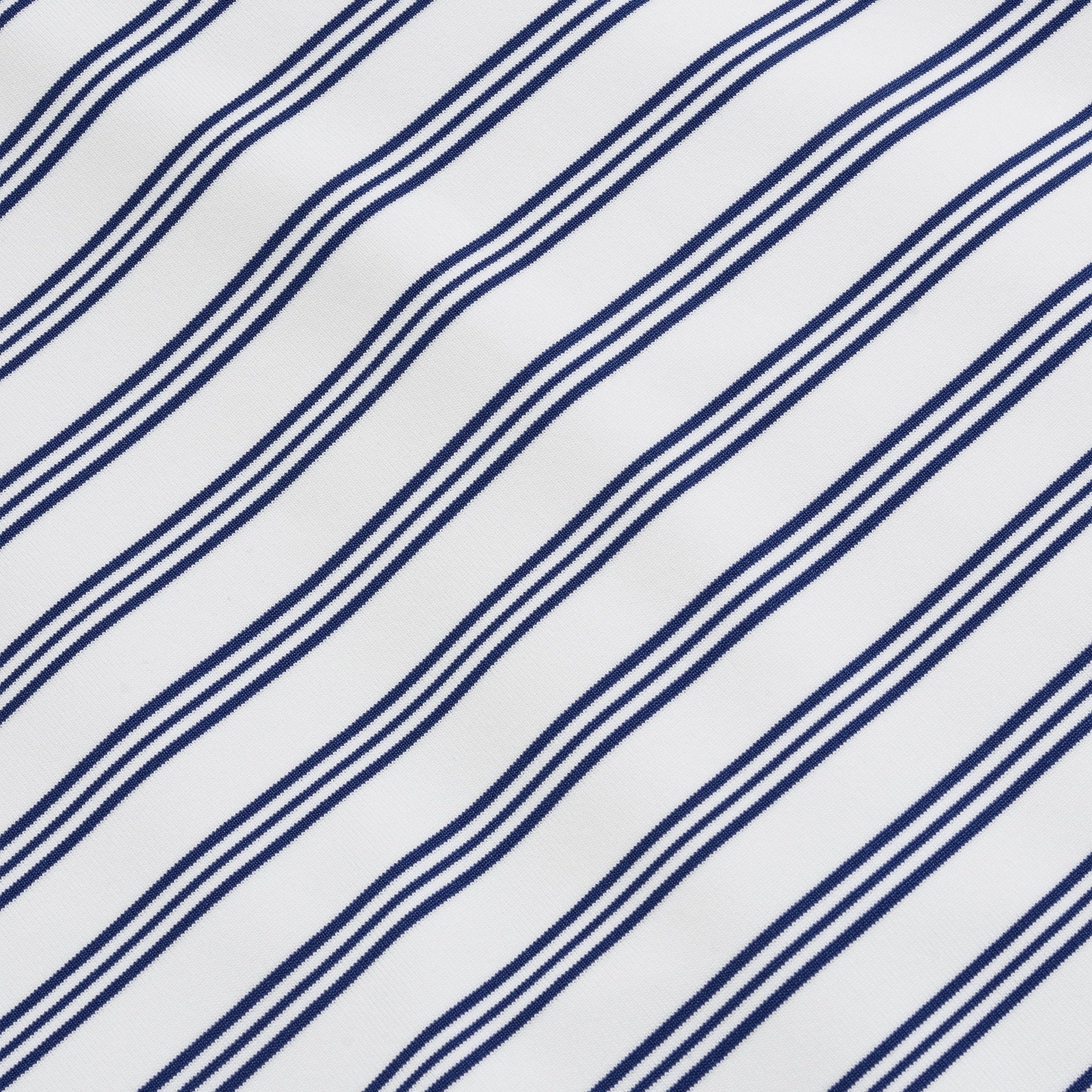 Navy and White Stripe