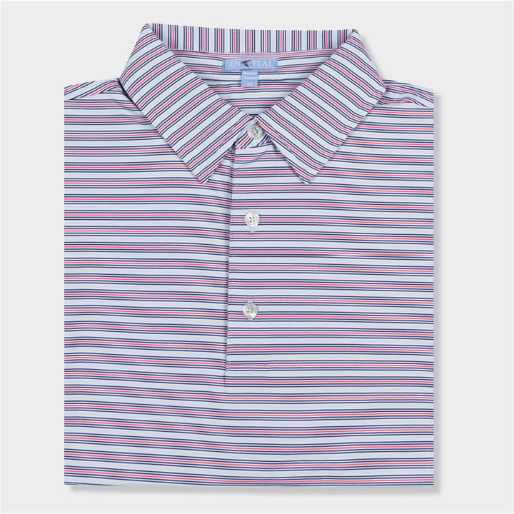 Oasis Stripe Performance Polo