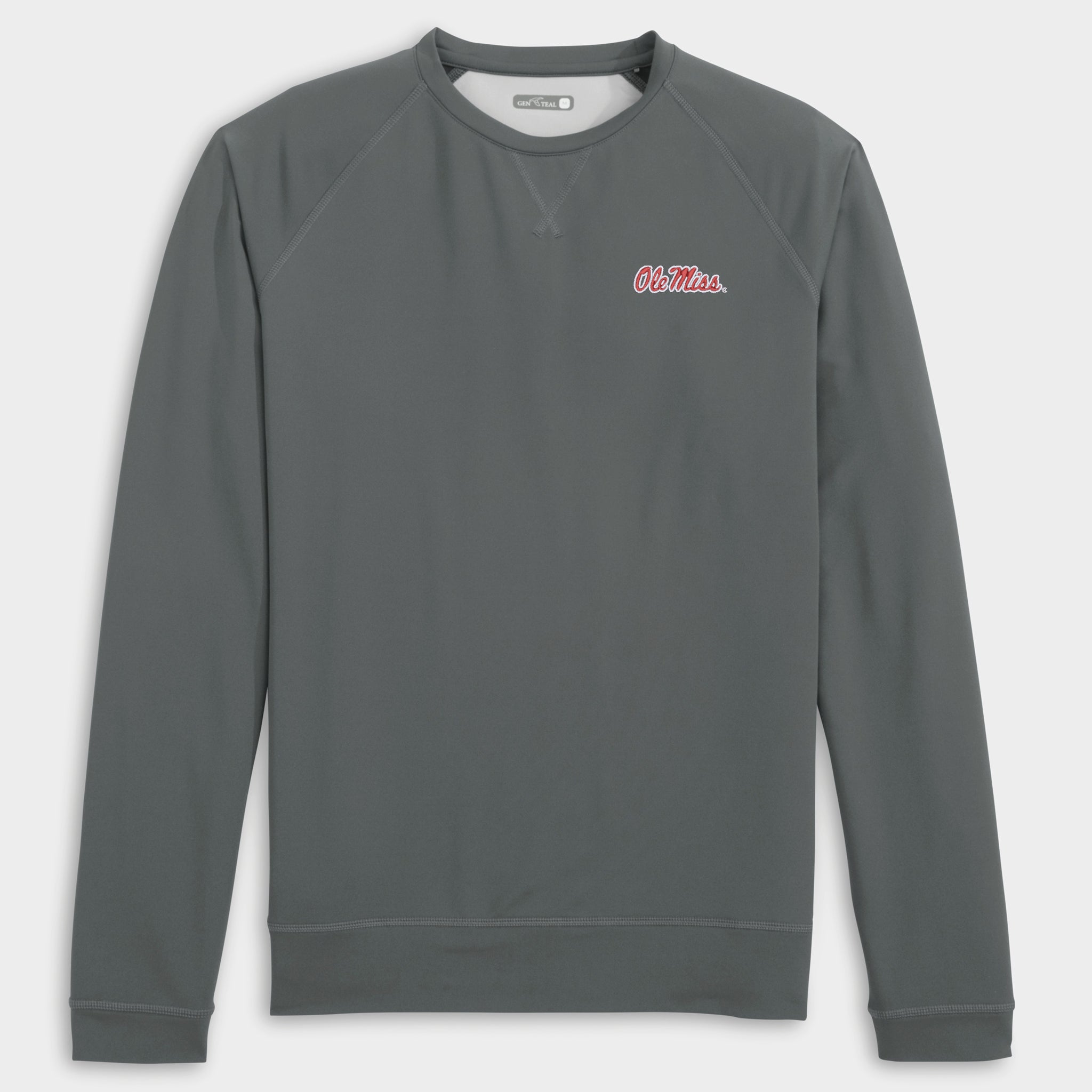 Ole Miss Richmond Venture Performance Crewneck-GenTeal Apparel