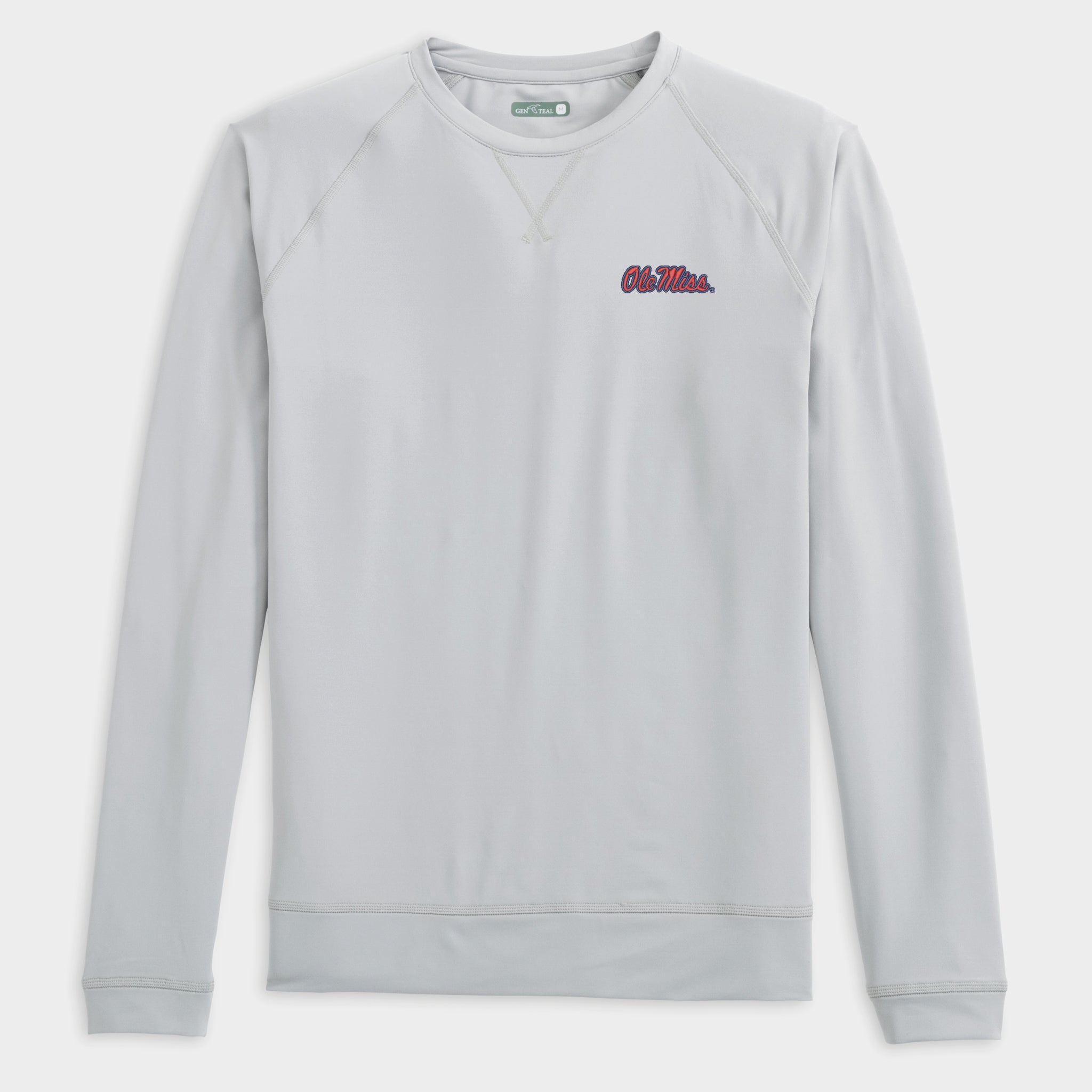 Ole Miss Richmond Venture Performance Crewneck-GenTeal Apparel