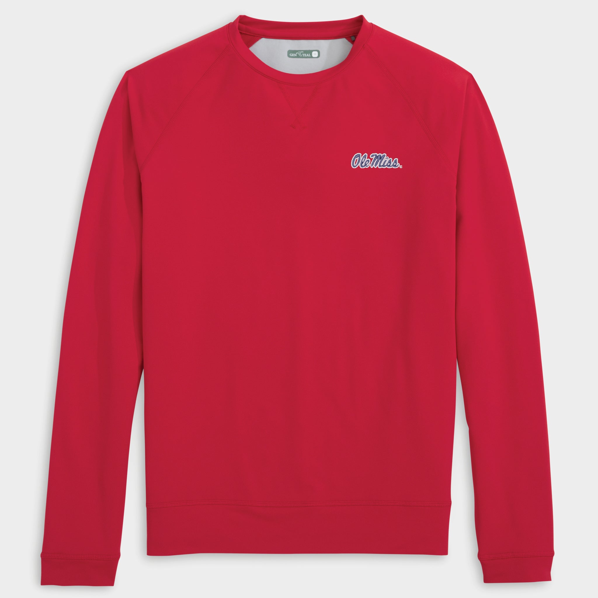 Ole Miss Richmond Venture Performance Crewneck-GenTeal Apparel