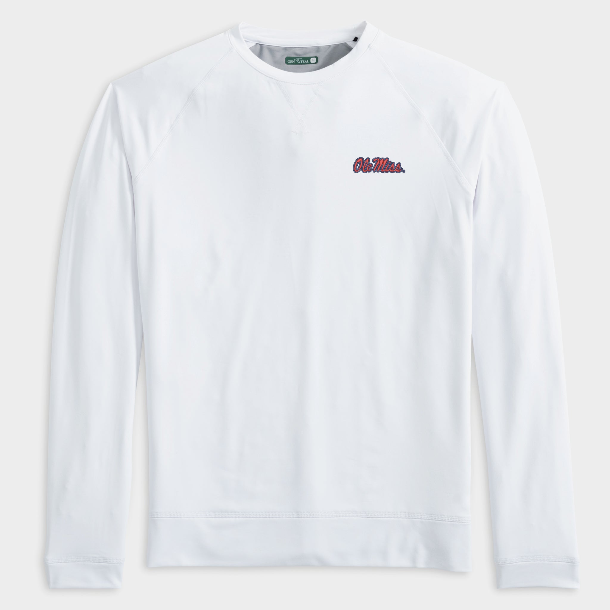 Ole Miss Richmond Venture Performance Crewneck-GenTeal Apparel