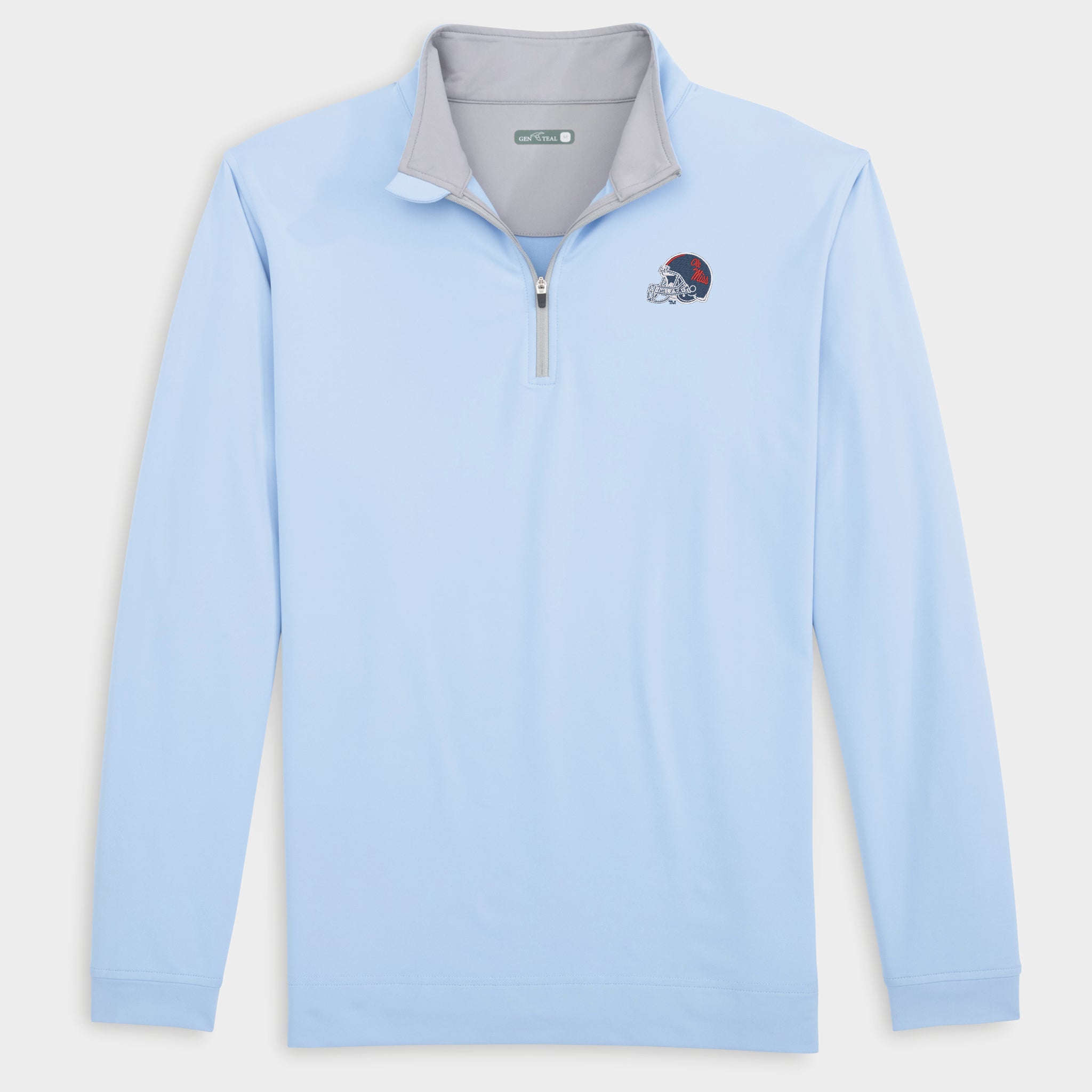 Ole Miss Helmet Venture Performance Quarter-Zip