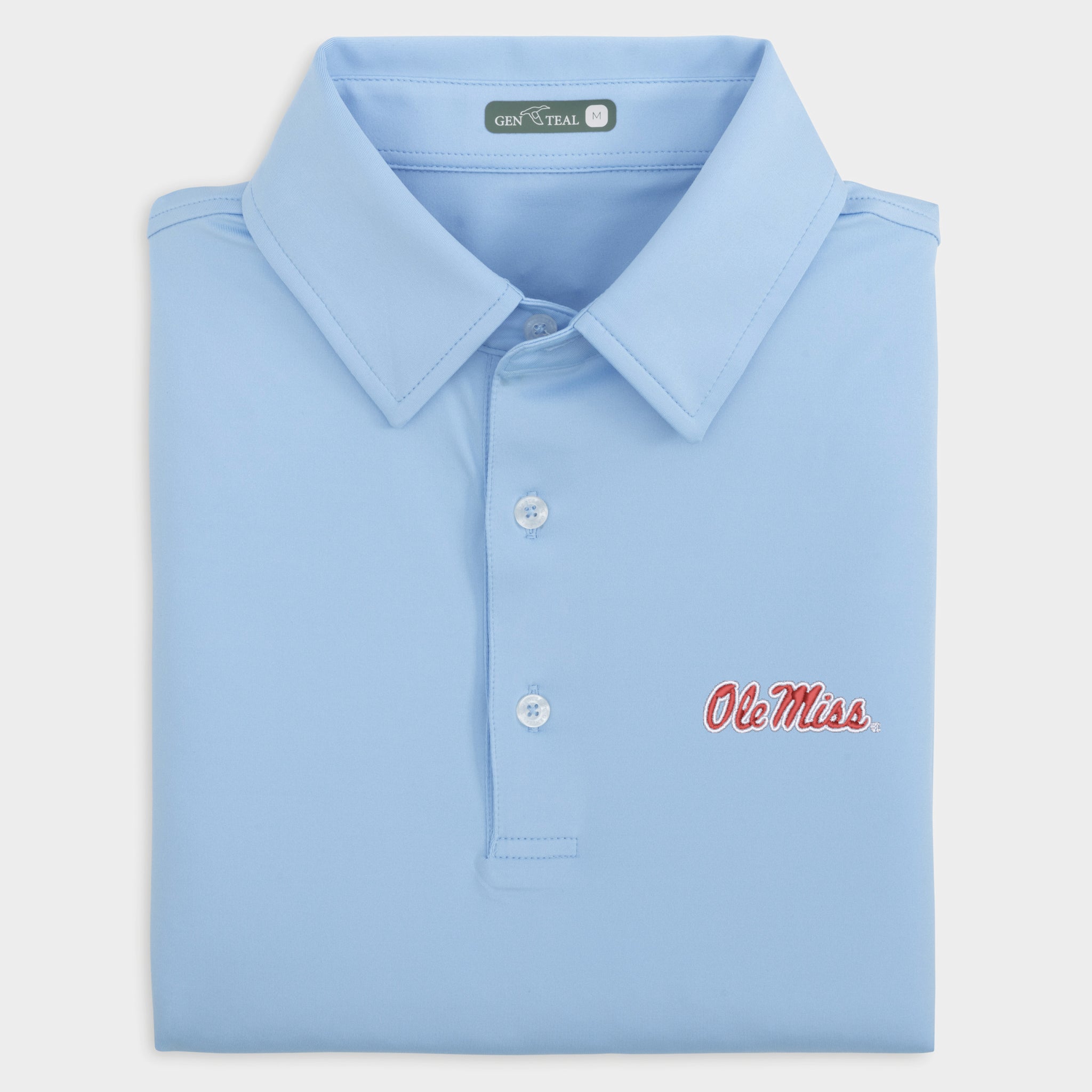 Ole Miss Solid Performance Polo