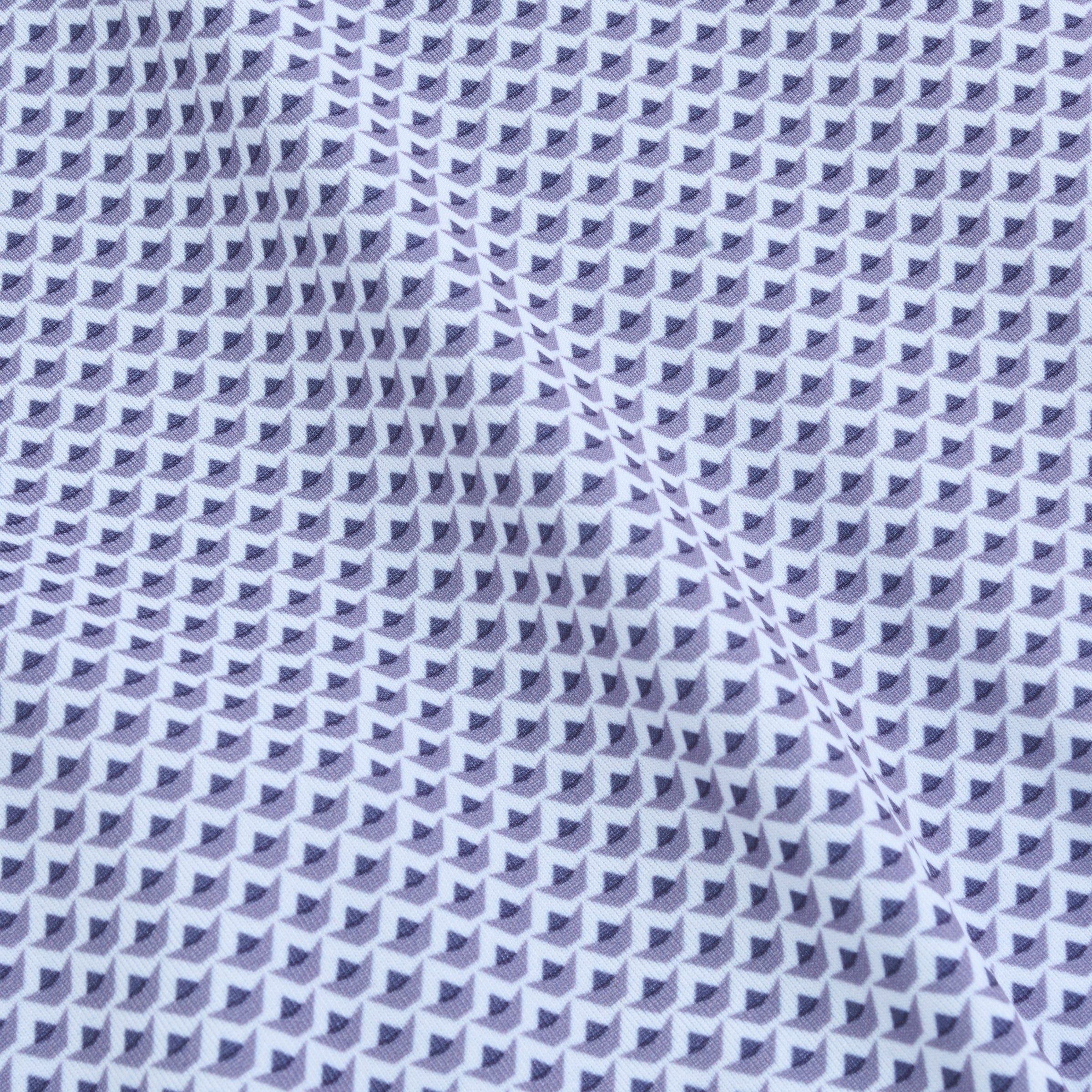 Prismatic Printed Performance Polo