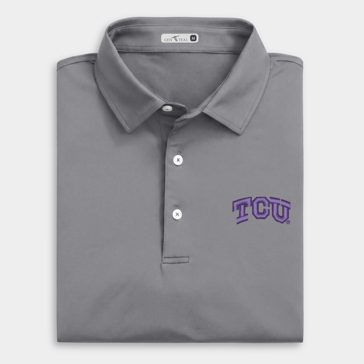 TCU Solid Performance Polo