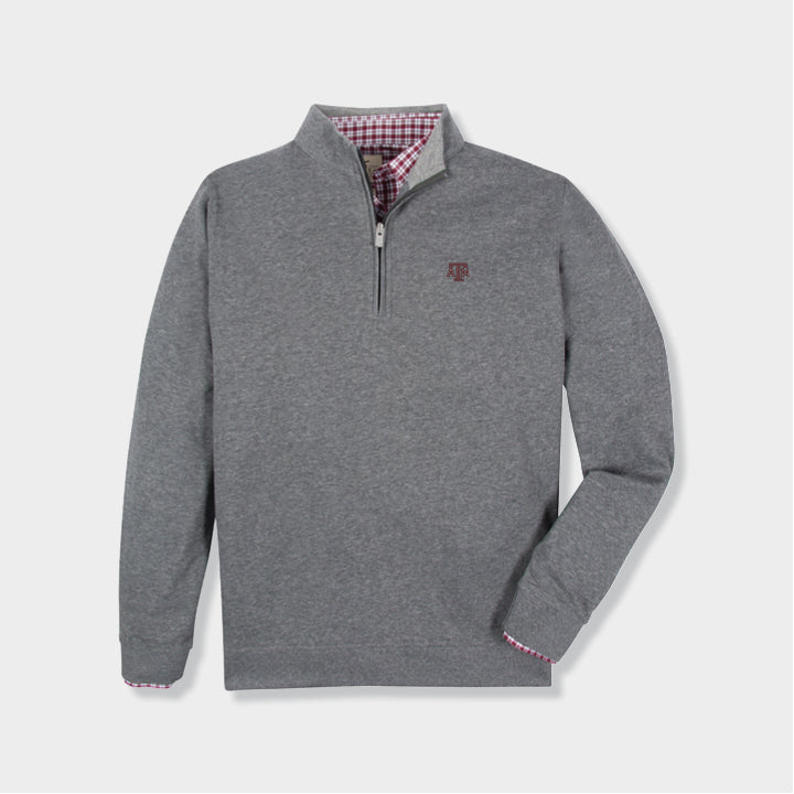 Texas A&M Cotton/Modal Quarter-Zip