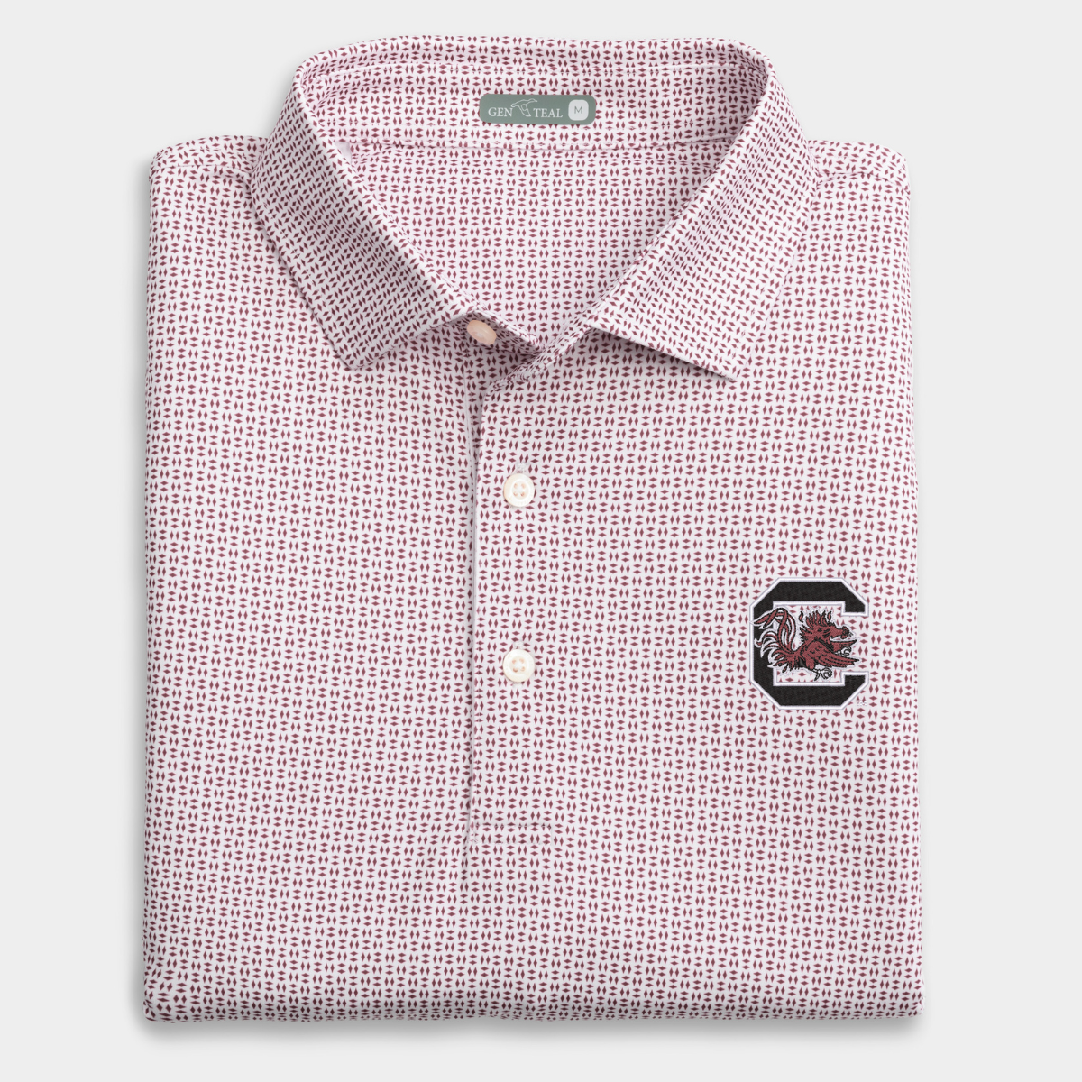 South Carolina Trellis Printed Performance Polo