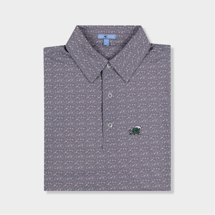 Tulane Angry Wave Tailgate brrrº Performance Polo