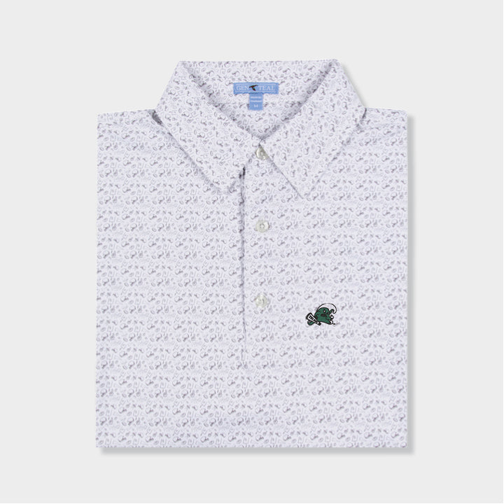 Tulane Angry Wave Tailgate brrrº Performance Polo