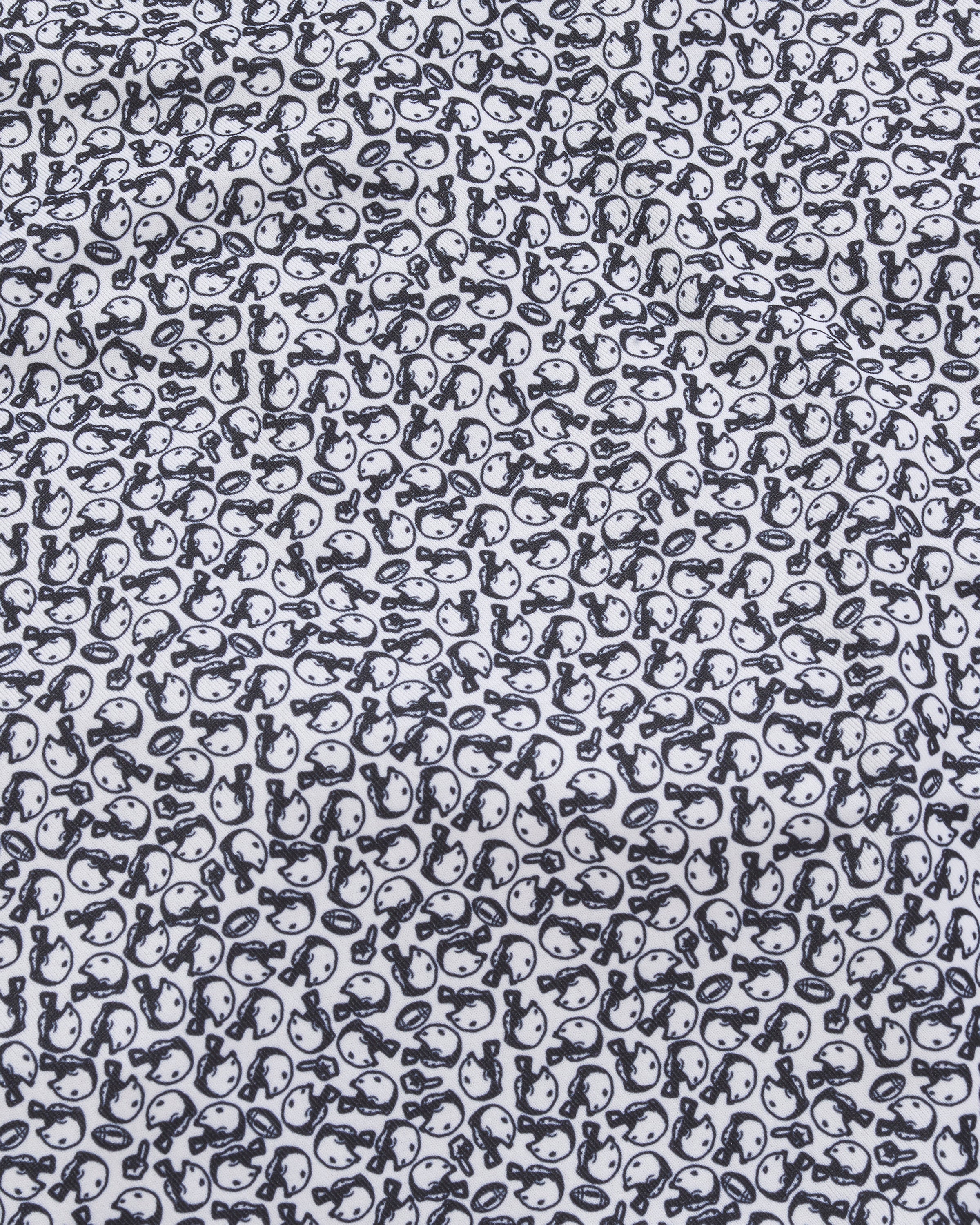 MLC Missouri Black Helmet Havoc Printed Performance Polo