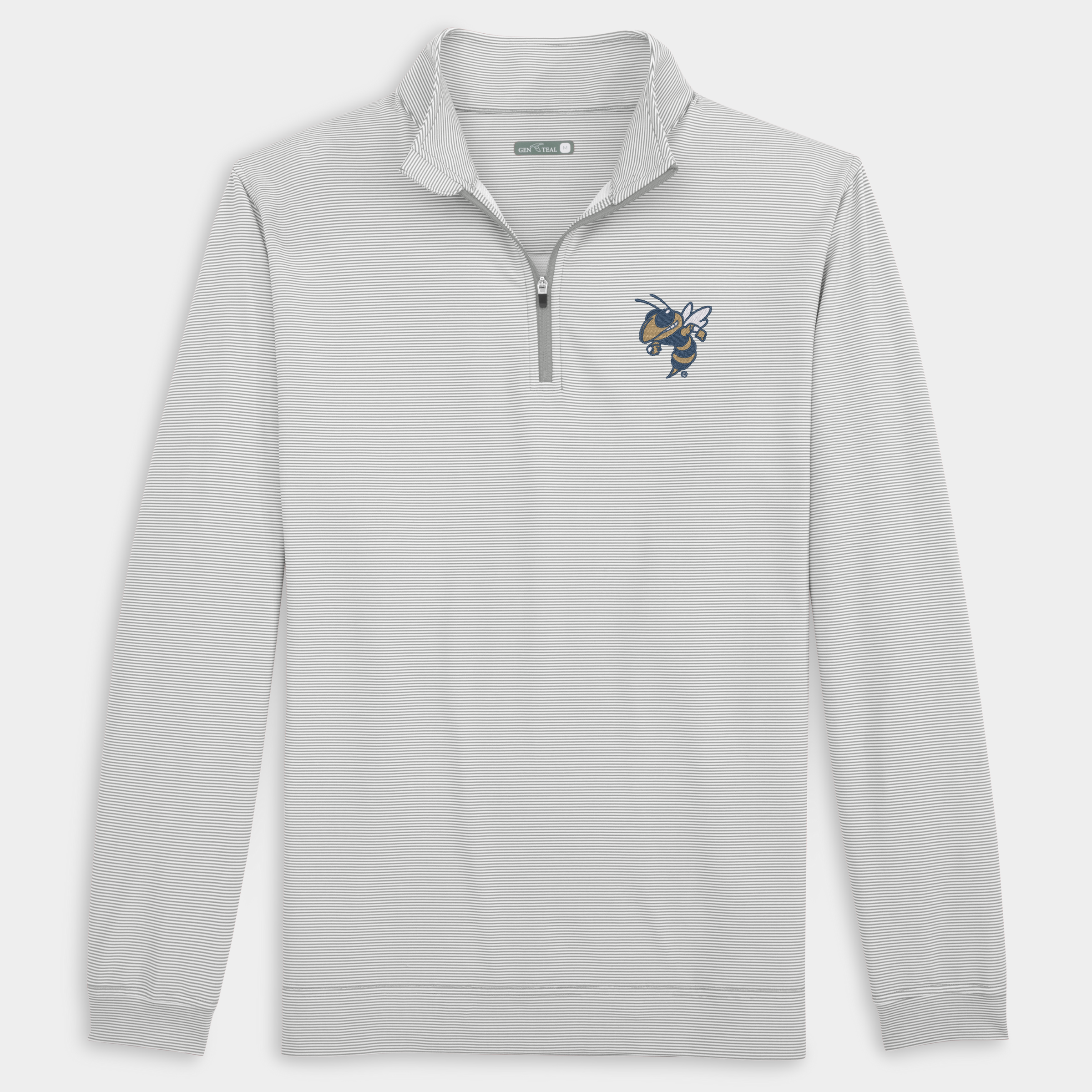 Georgia Tech Yellowjackets Pinstripe Venture Performance Quarter-Zip