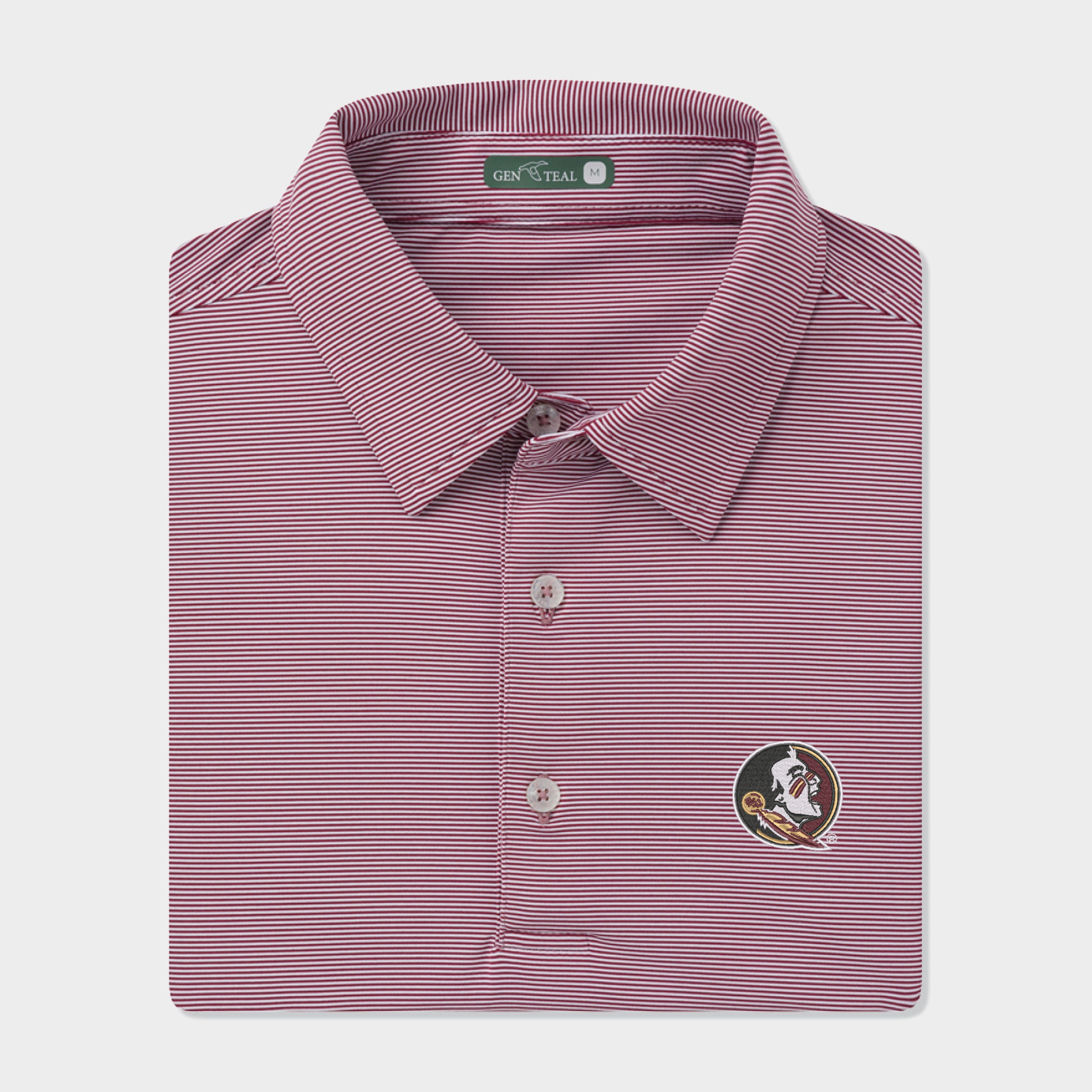 Florida State Pinstripe Performance Polo