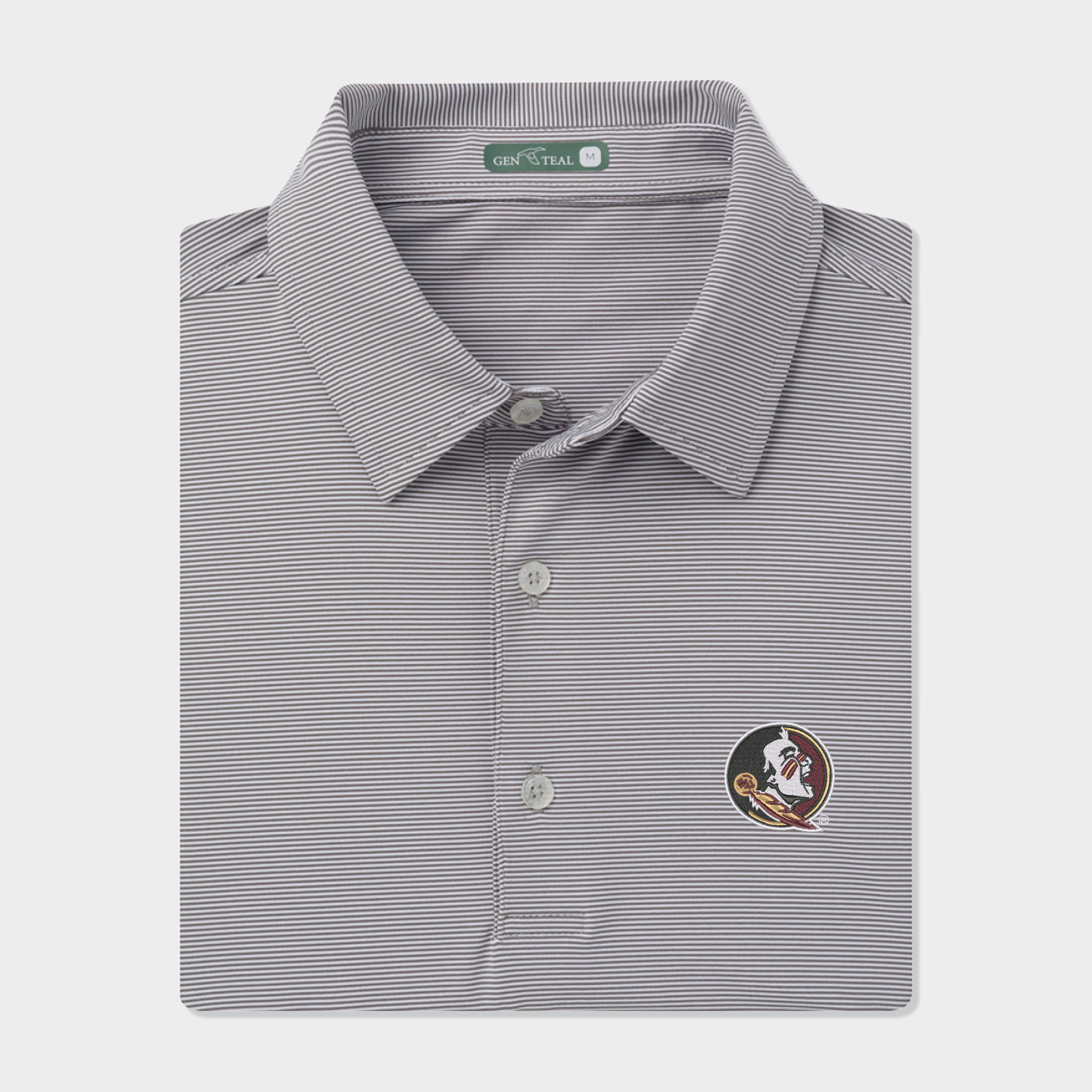 Florida State Pinstripe Performance Polo
