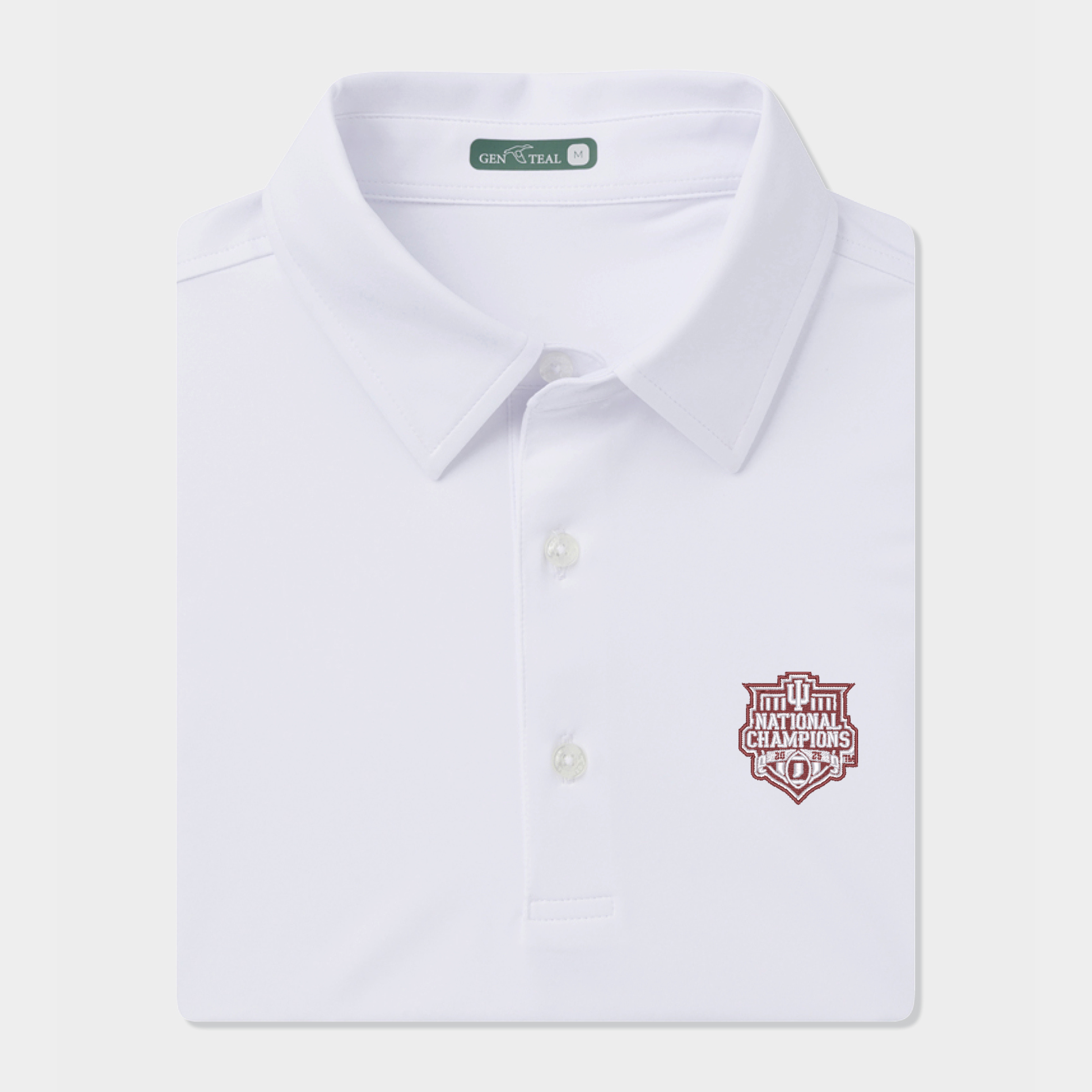 Indiana National Championship Solid Performance Polo