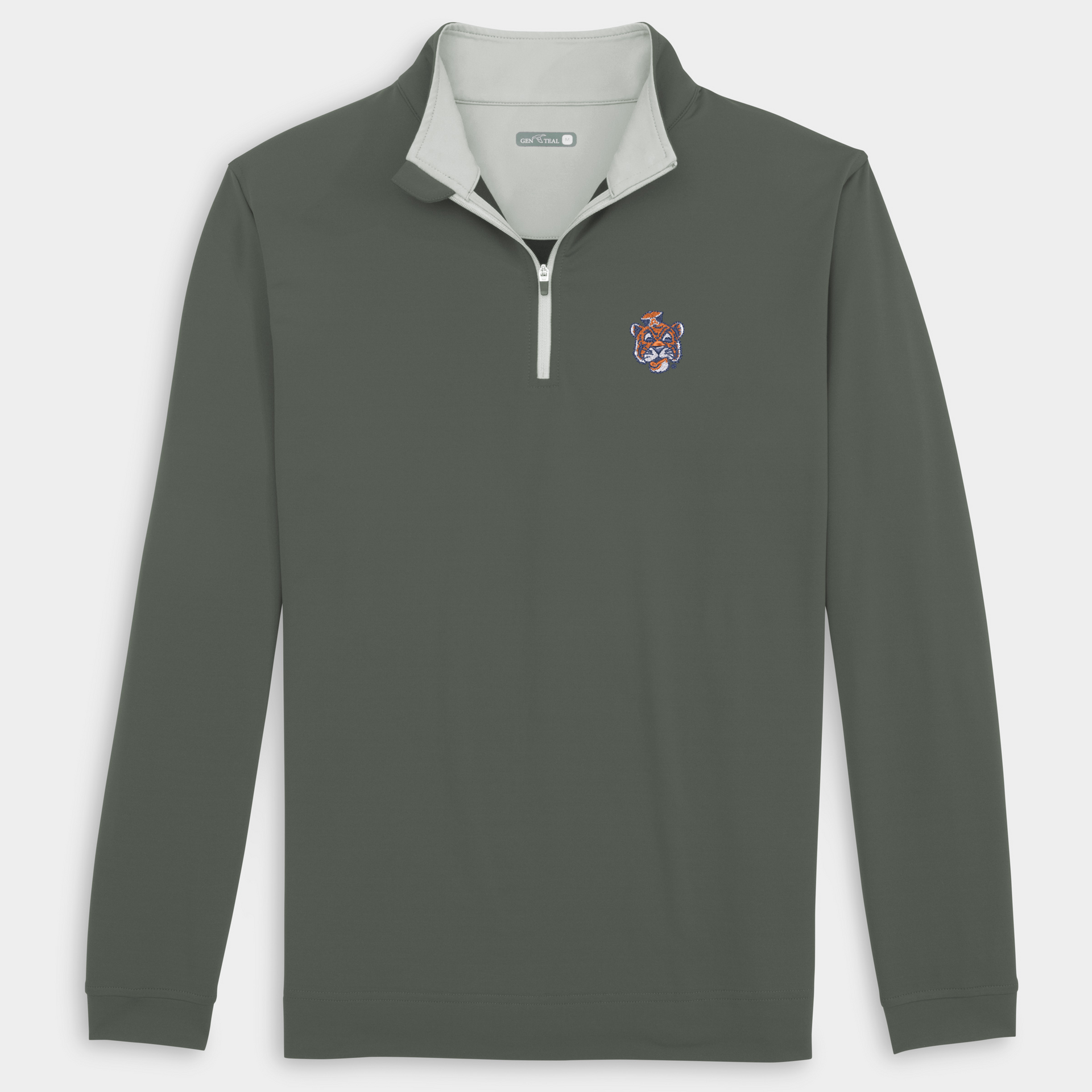 Men's Auburn Vault Venture Performance Quarter Zip | GenTeal