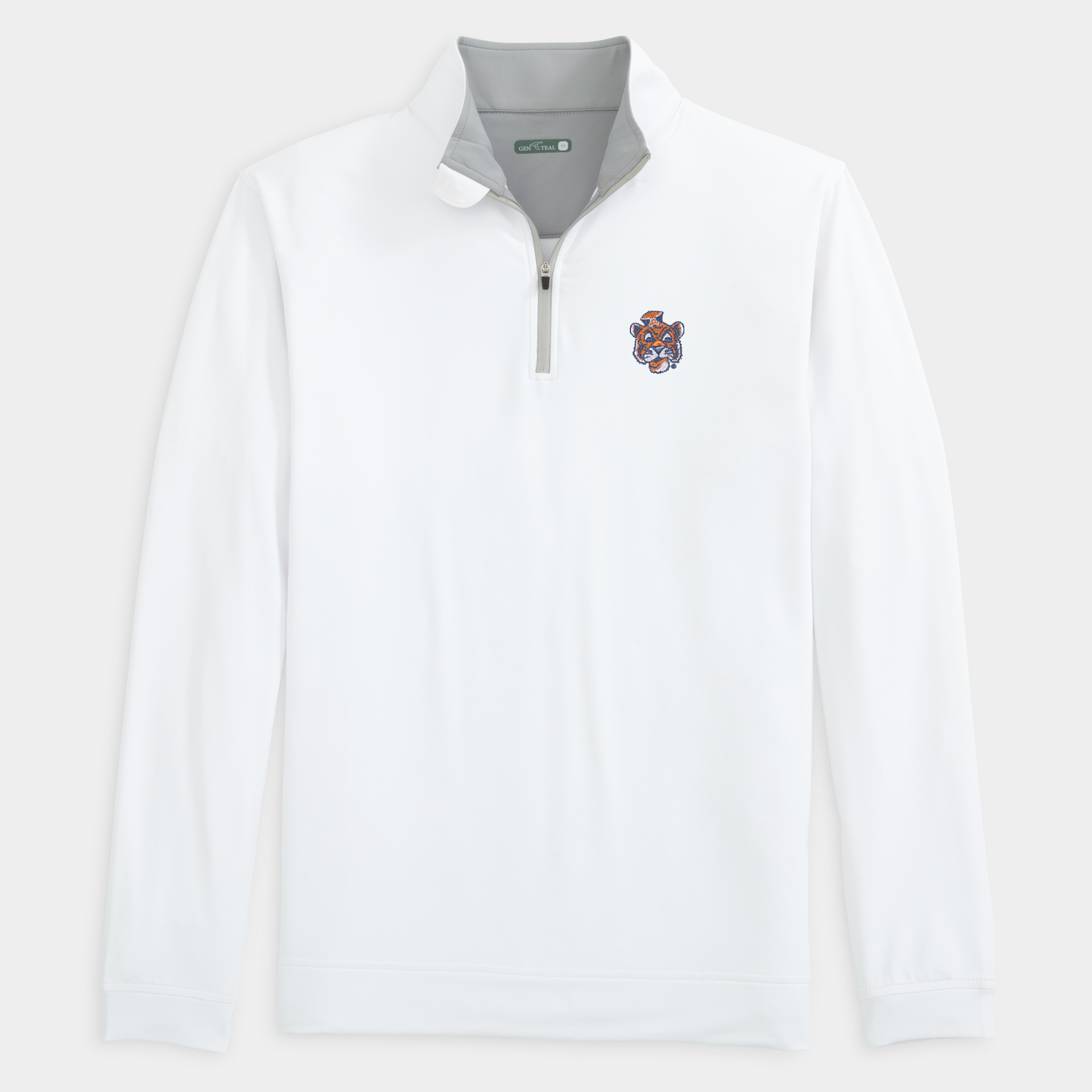 Mens Auburn Vault Venture Performance Quarter-Zip | GenTeal Mens