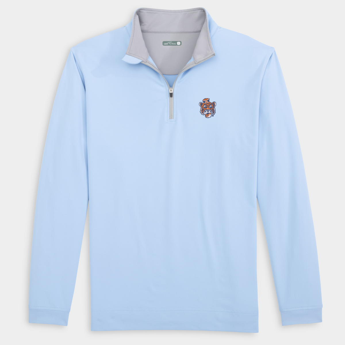 Mens Auburn Vault Venture Performance Quarter-Zip | GenTeal Mens