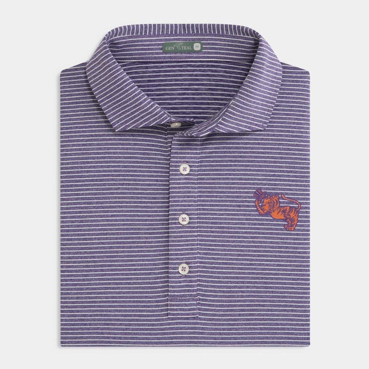 Clemson Top Hat Tiger Davis Performance Polo