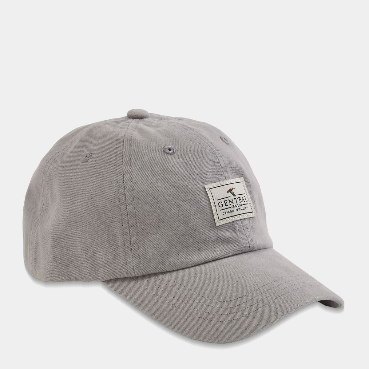 Gray Twill Patch Hat