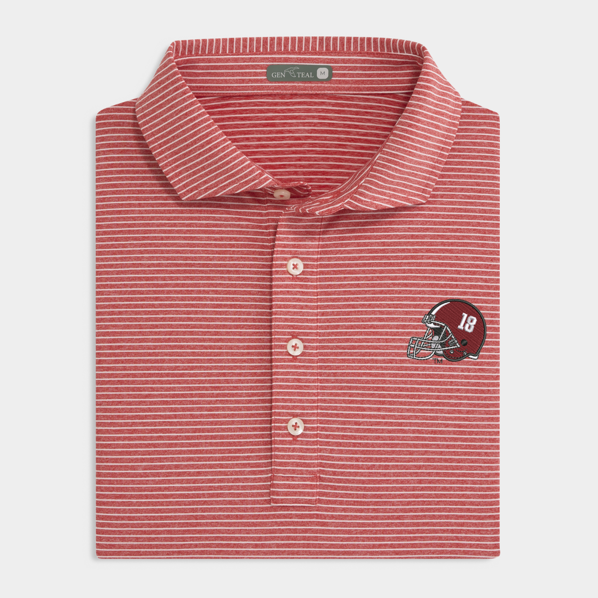 Alabama Helmet Davis Performance Polo