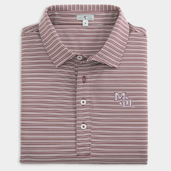 Mississippi State Vault Campus Performance Polo