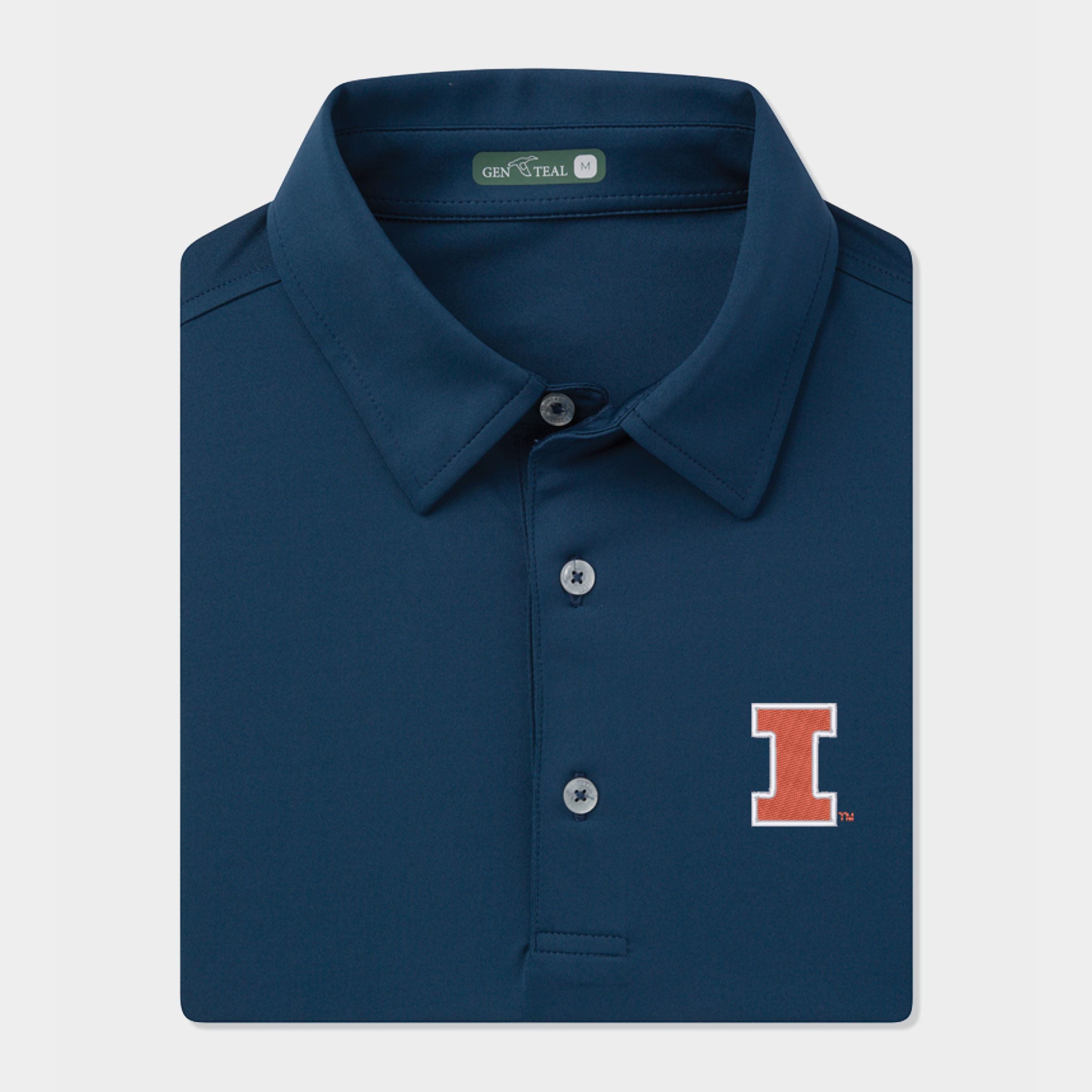 Illinois Solid Performance Polo