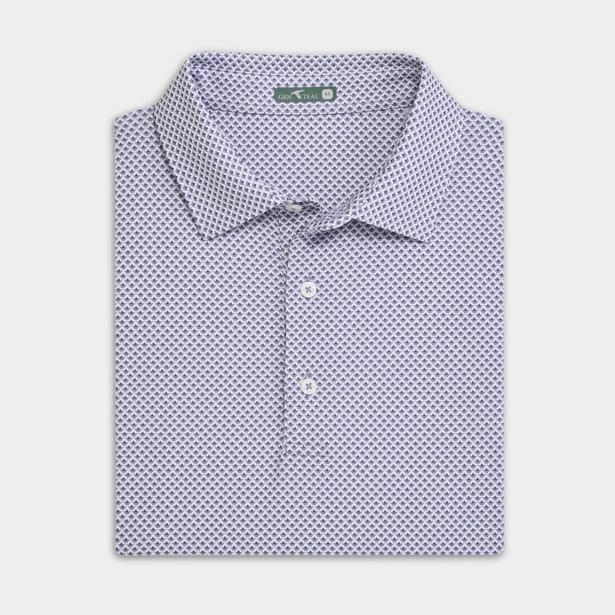 Prismatic Printed Performance Polo