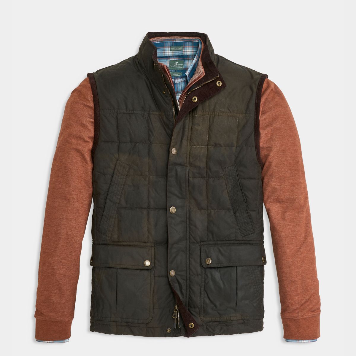 Merritt Waxed Cotton Vest