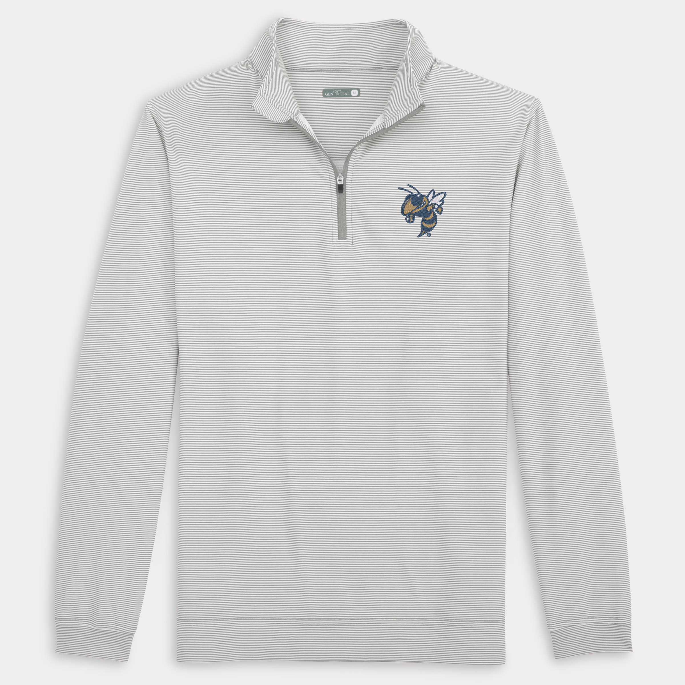 Georgia Tech Yellowjackets Pinstripe Venture Performance Quarter-Zip