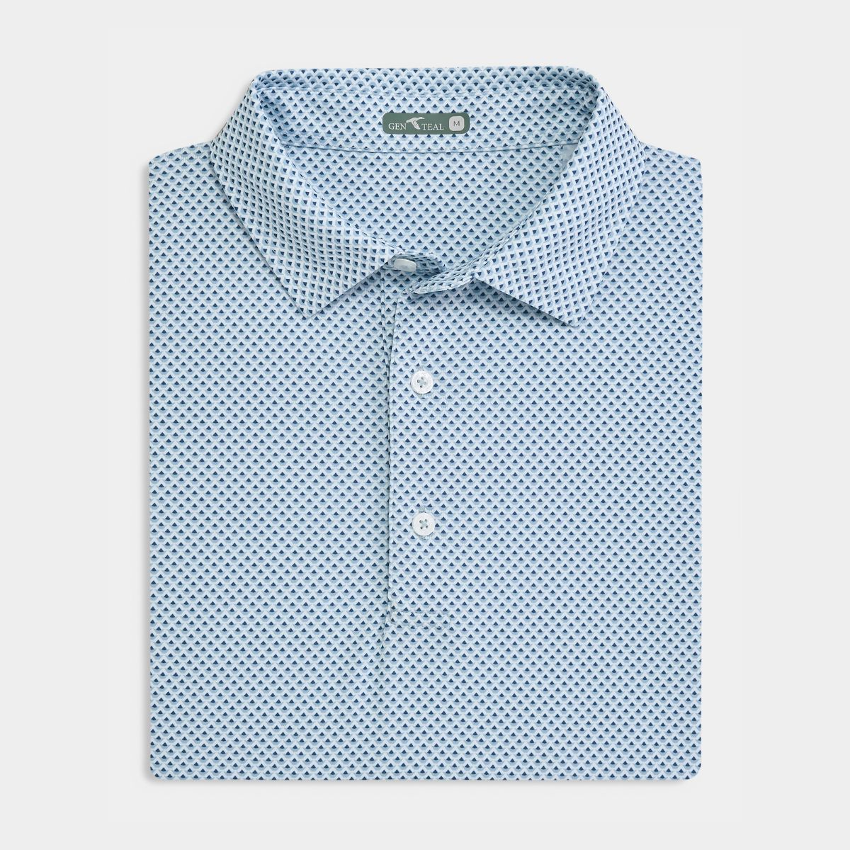 Prismatic Printed Performance Polo