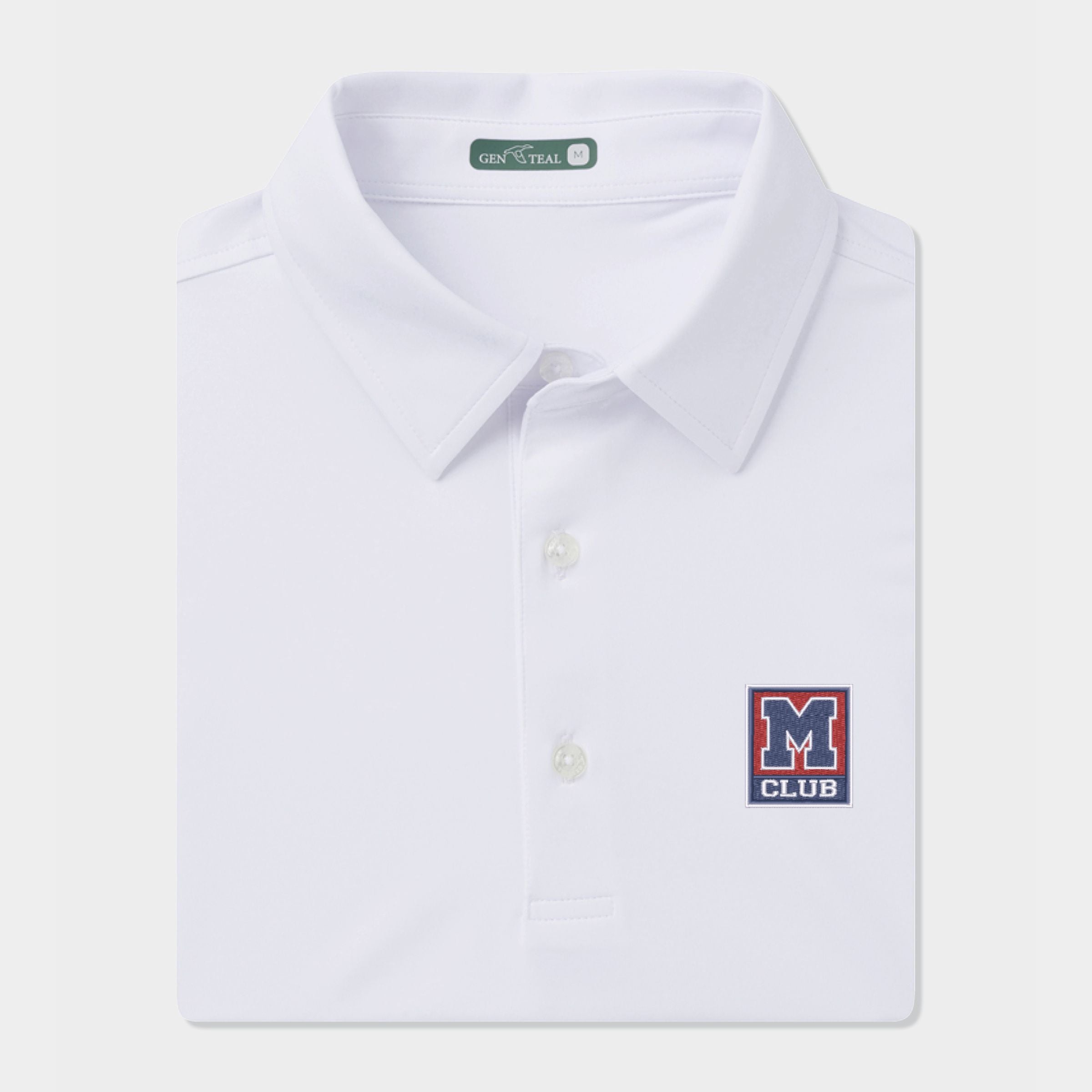 M Club Solid Performance Polo