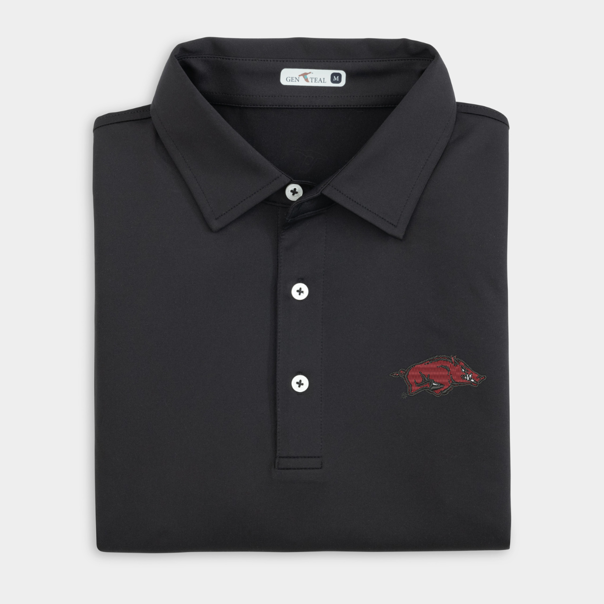 Arkansas Solid Performance Polo