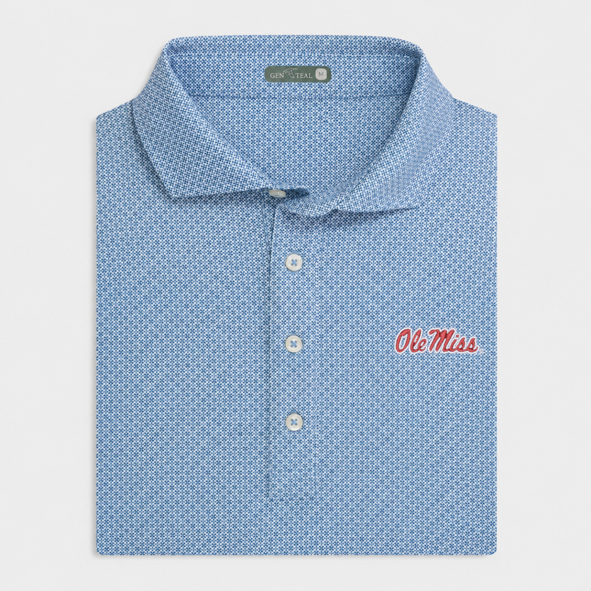 Ole Miss Regency Printed Performance Polo