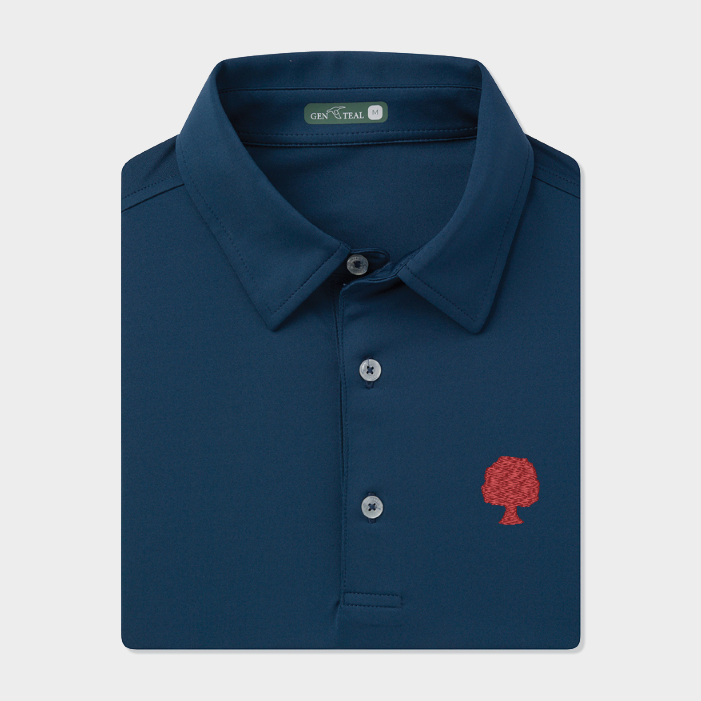 Grove Collective Solid Performance Polo