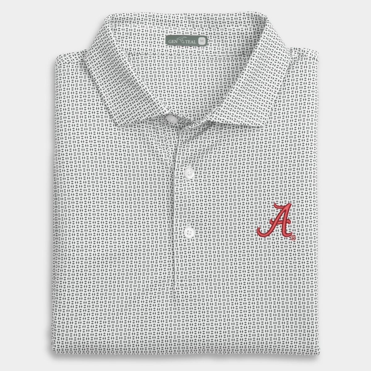 Alabama Trellis Printed Performance Polo