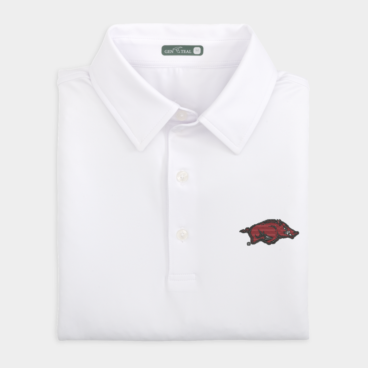 Arkansas Solid Performance Polo