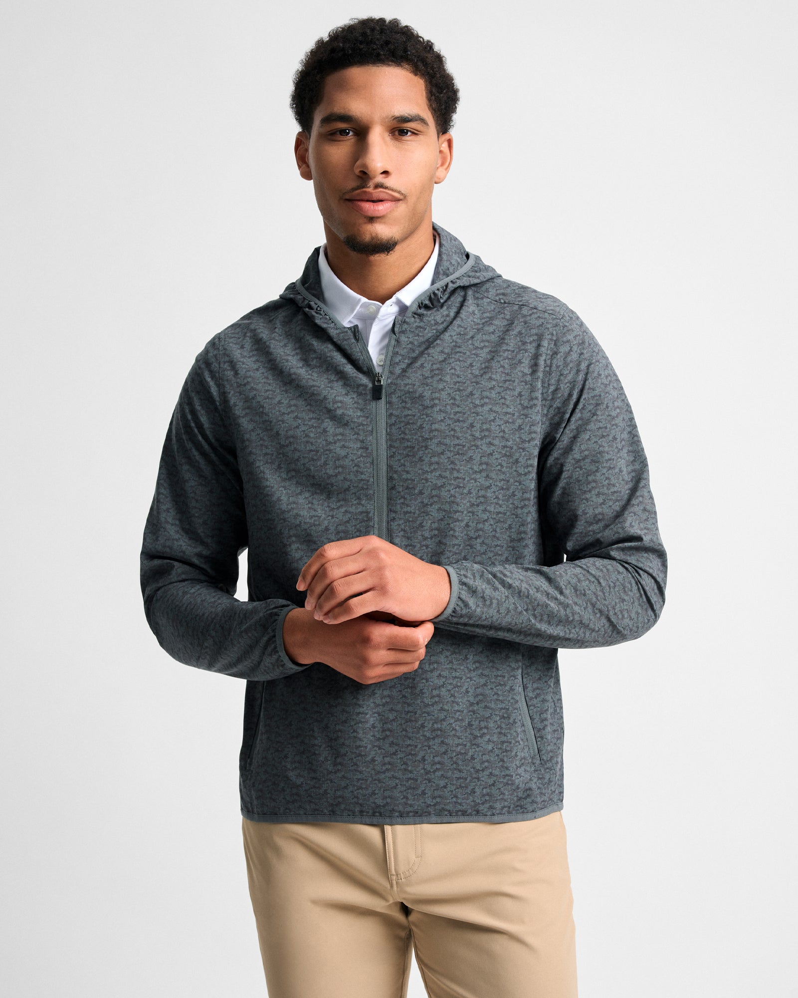 Camo Capetown Half-Zip Shell