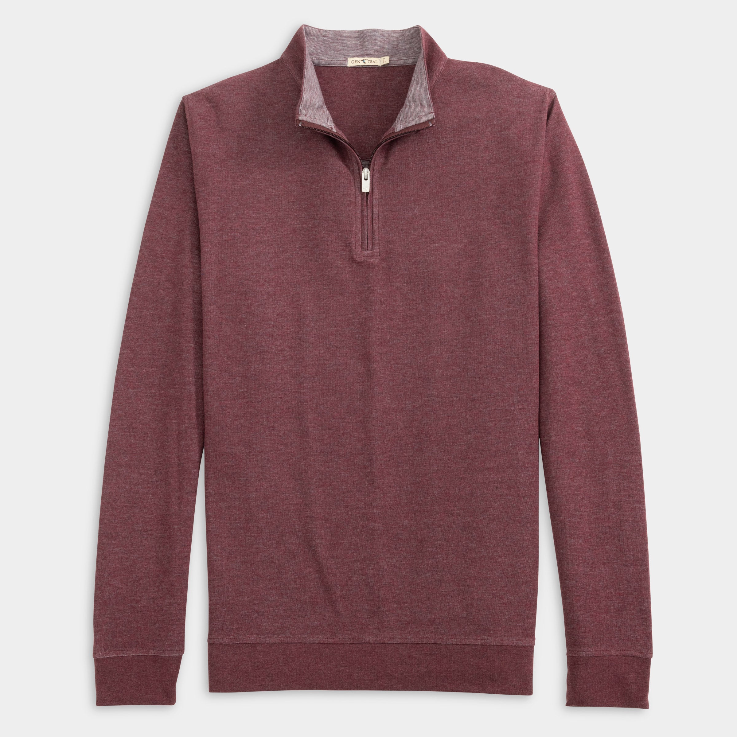 Cotton/Modal Quarter-Zip-GenTeal Apparel