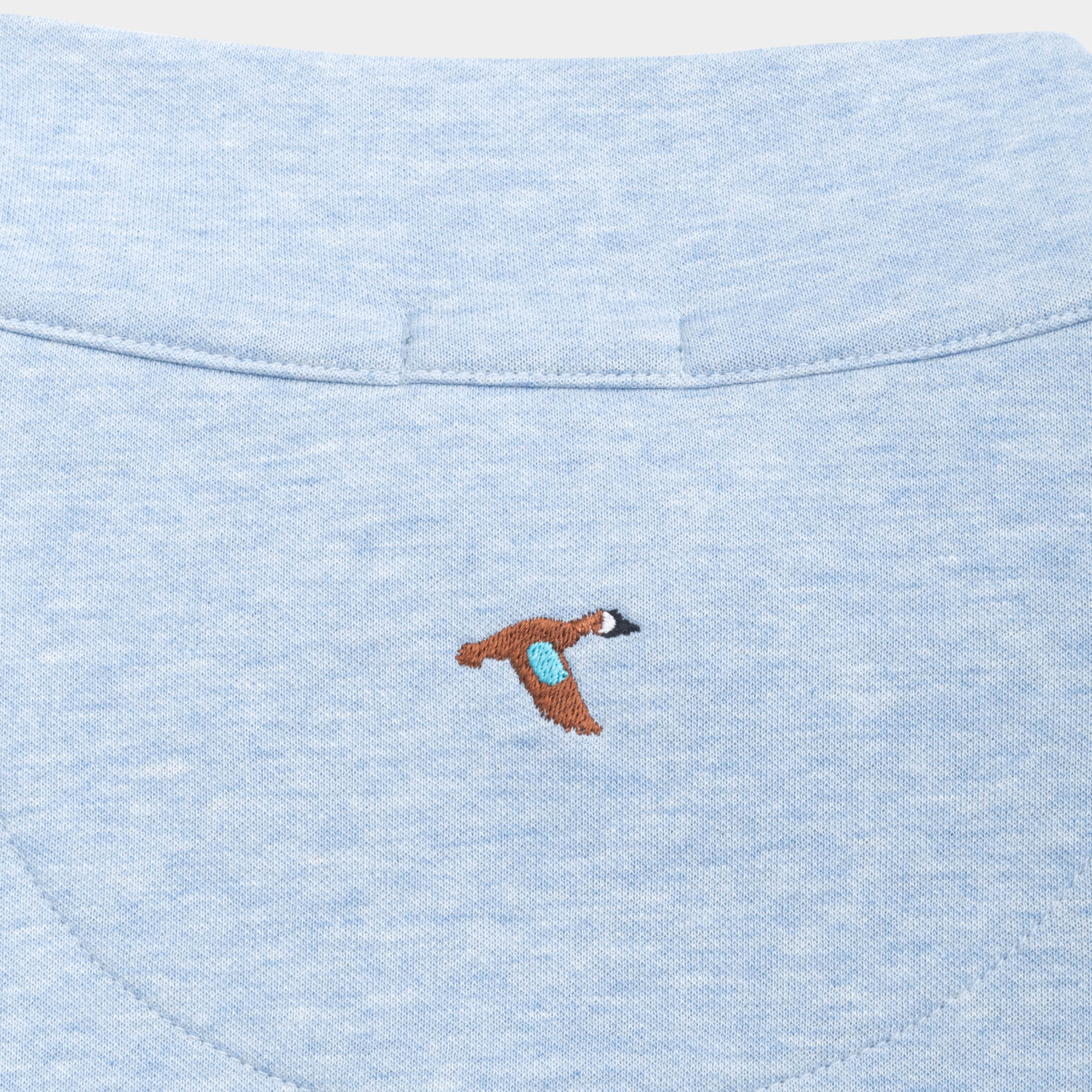 Cotton/Modal Quarter-Zip-GenTeal Apparel