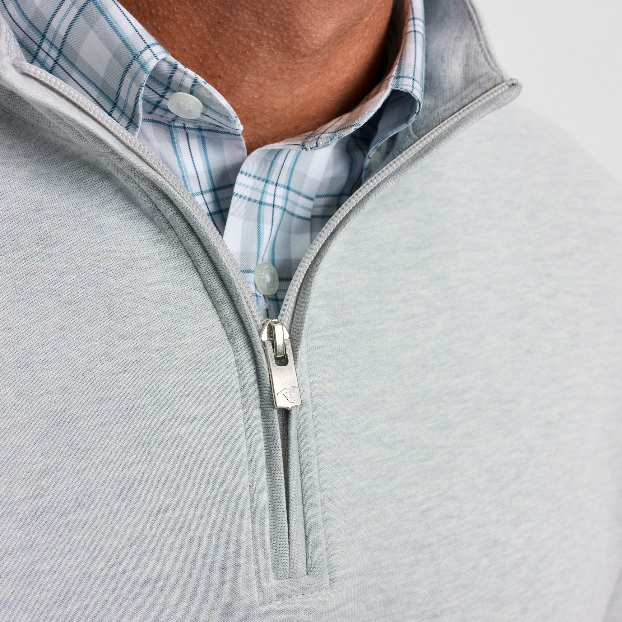 cotton adidas Lightweight Quarter Zip Golf Pullover ON SALE - Carl's Golfland