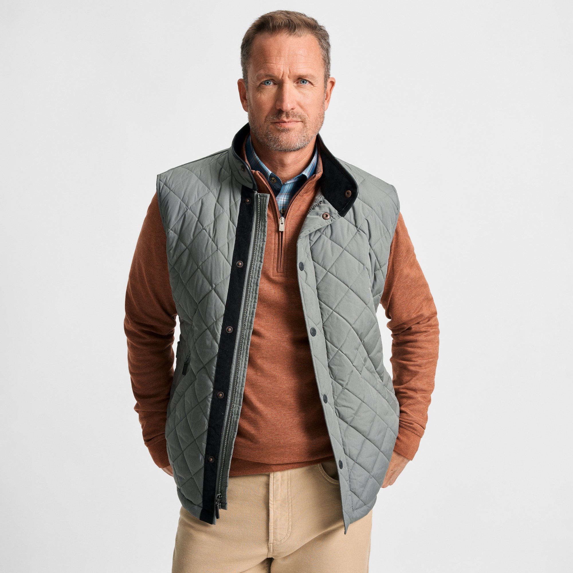 Graphite Northpoint Quilted Vest