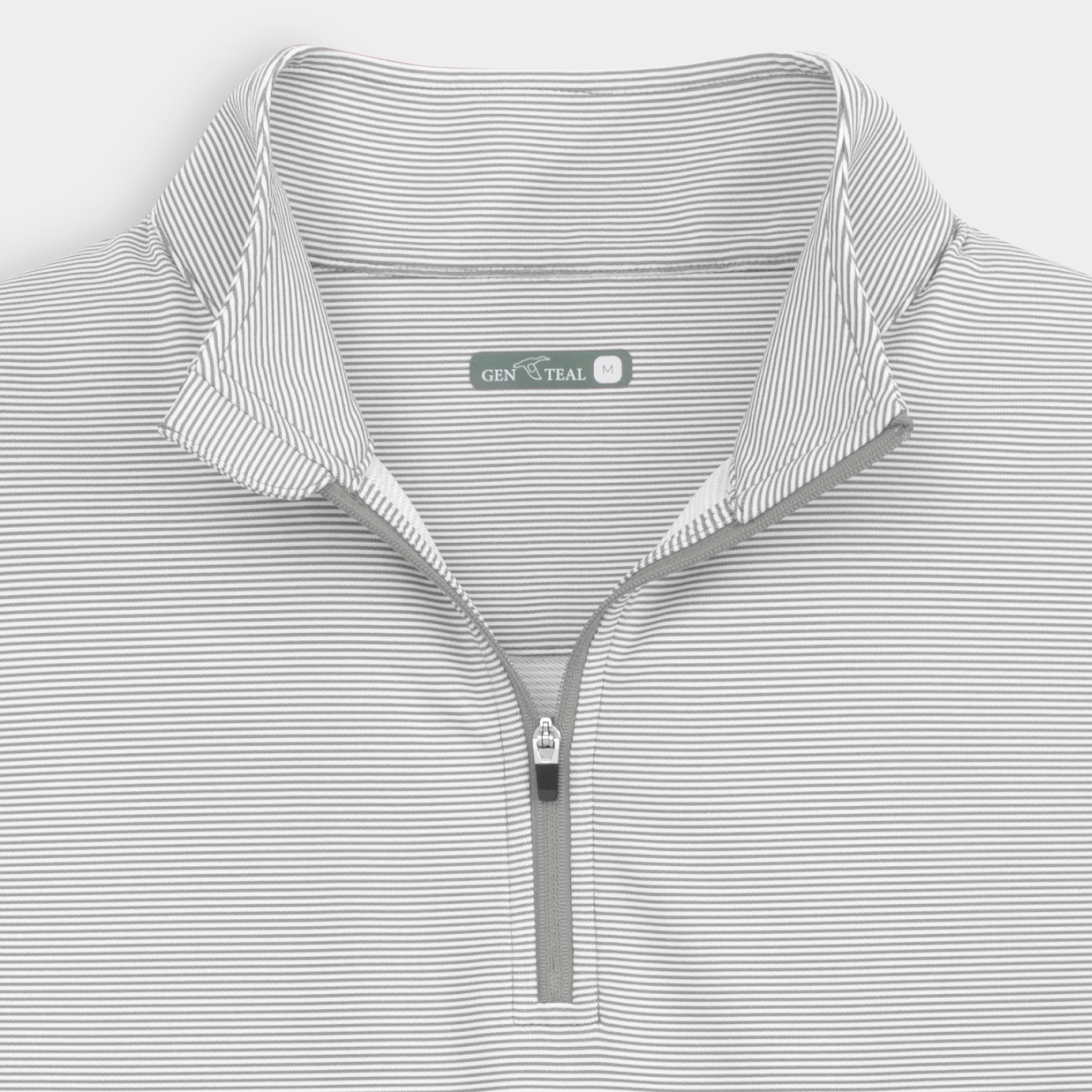 Texas A&M Pinstripe Venture Performance Quarter-Zip-GenTeal Apparel